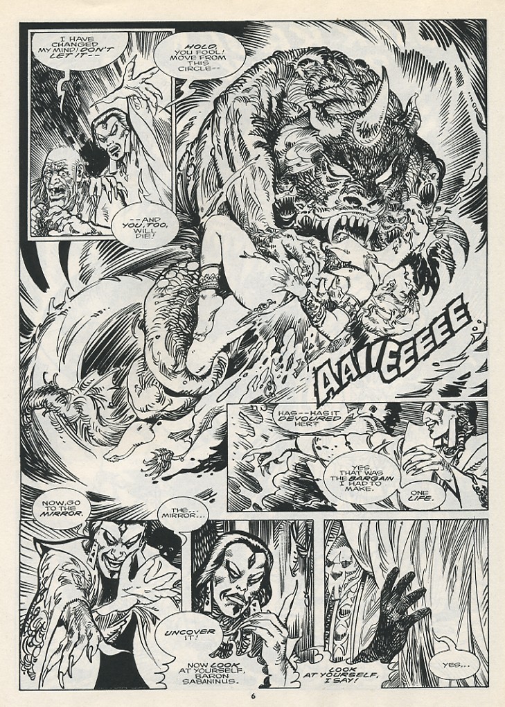 The Savage Sword Of Conan issue 217 - Page 8