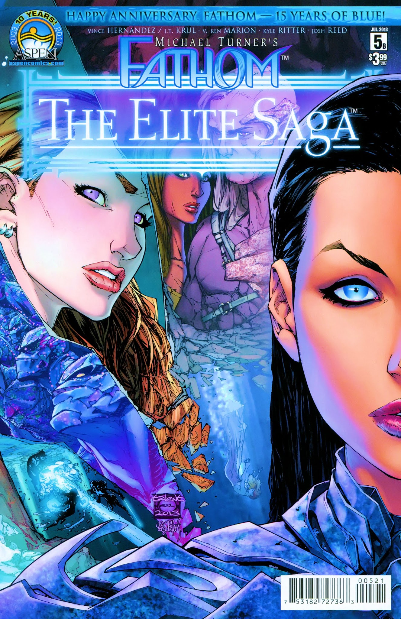 Read online Michael Turner's Fathom: The Elite Saga comic -  Issue #5 - 2