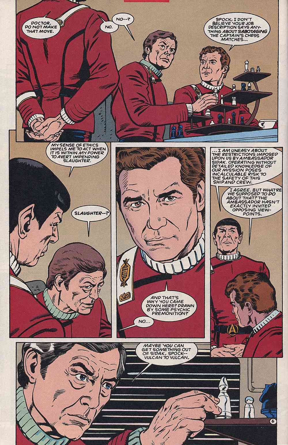 Read online Star Trek (1989) comic -  Issue #65 - 7