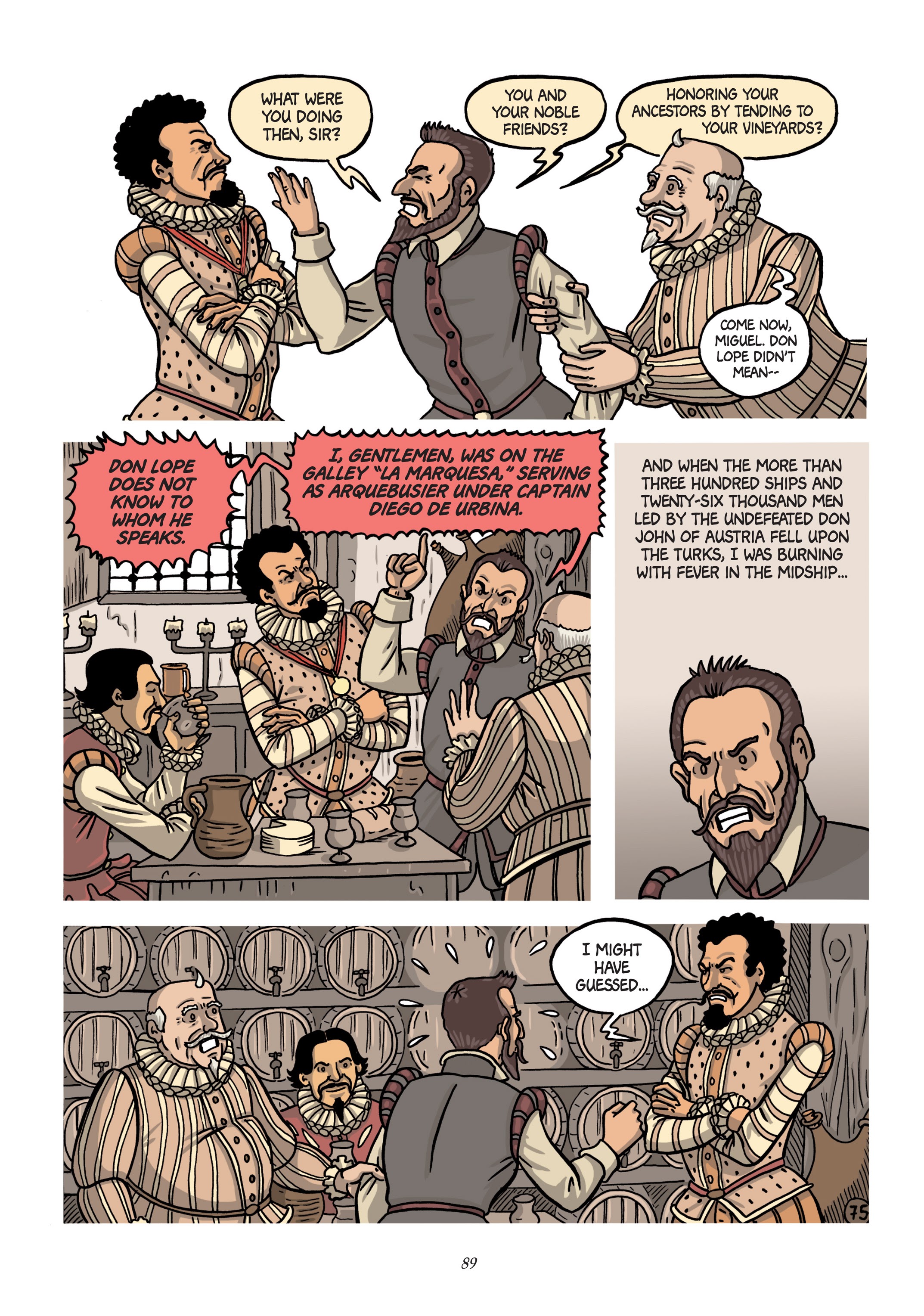 Read online Cervantes comic -  Issue # TPB 1 - 87