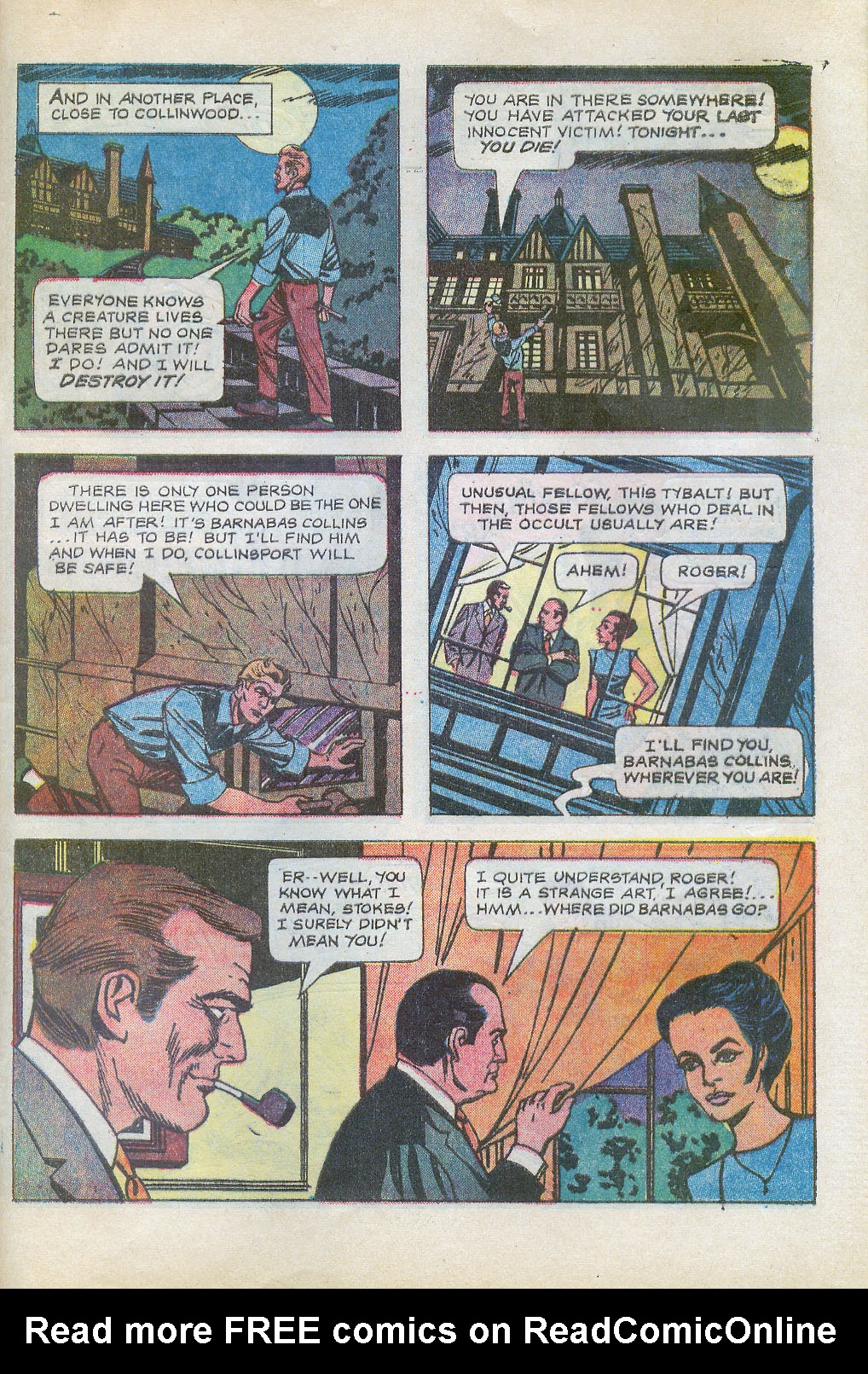 Read online Dark Shadows (1969) comic -  Issue #8 - 29