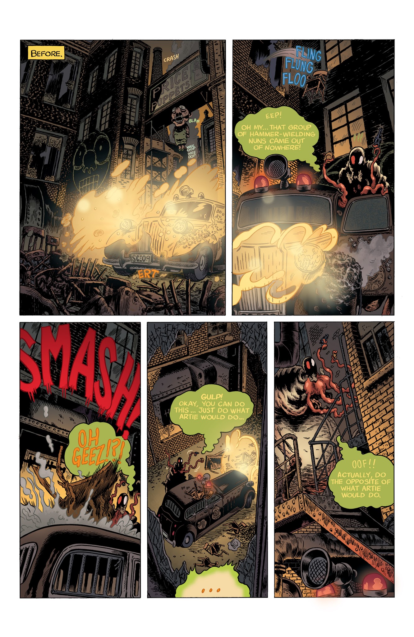 Read online Vinegar Teeth comic -  Issue #3 - 4