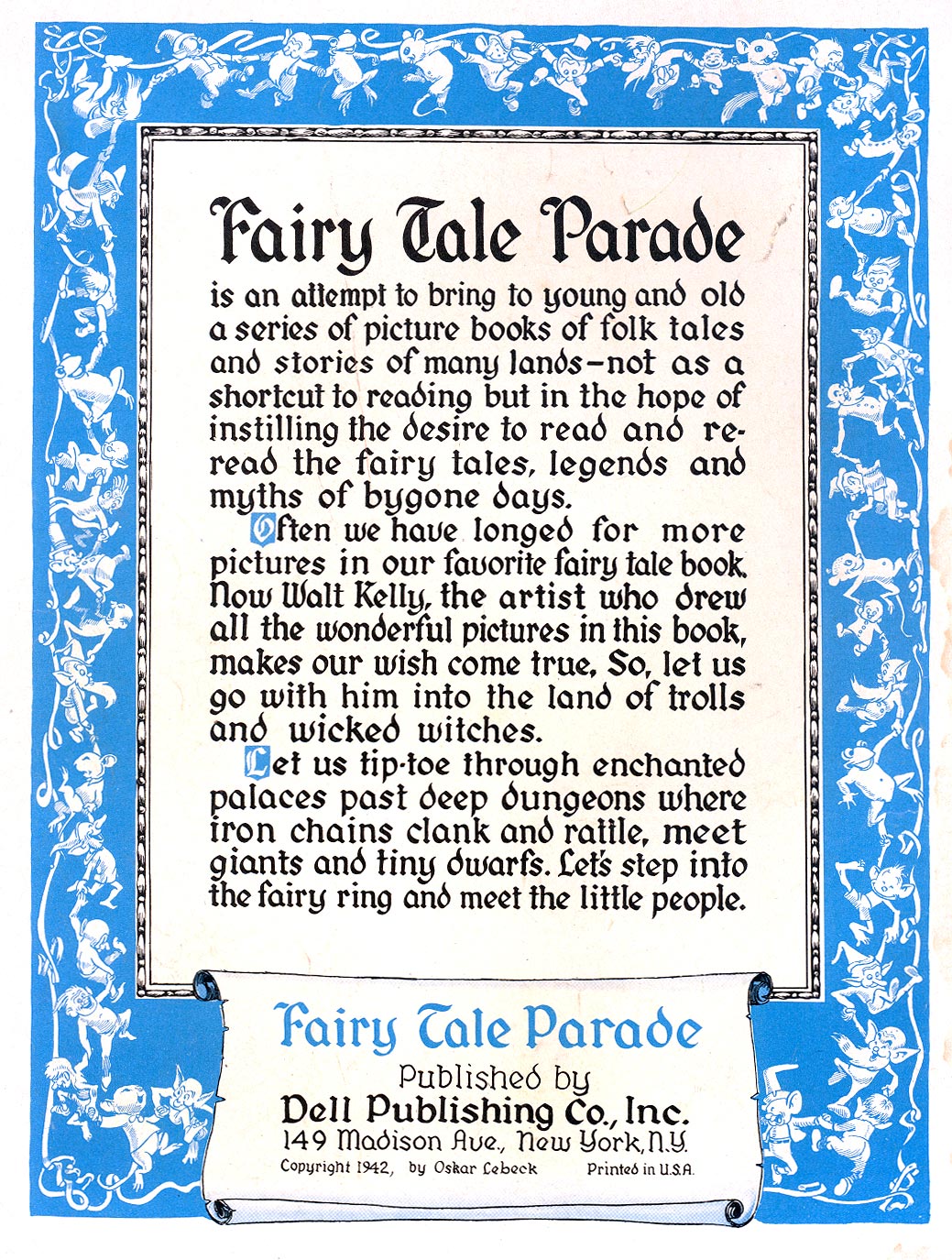 Read online Fairy Tale Parade comic -  Issue #1 - 2