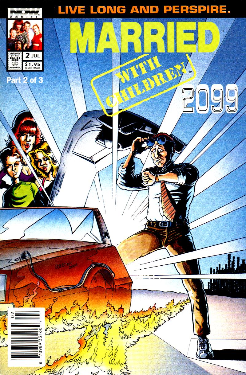 Read online Married... with Children: 2099 comic -  Issue #2 - 1