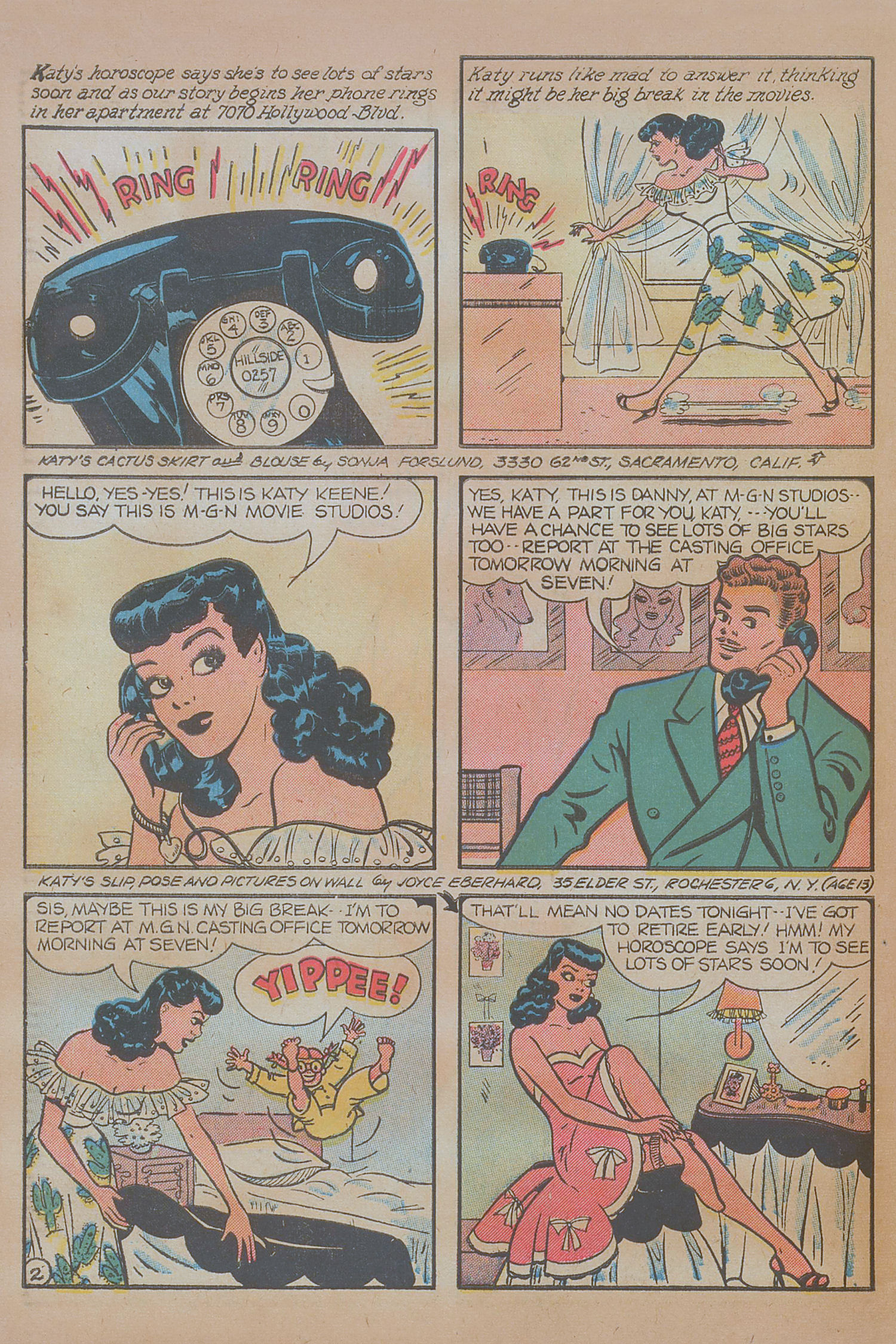 Read online Katy Keene (1949) comic -  Issue #3 - 28