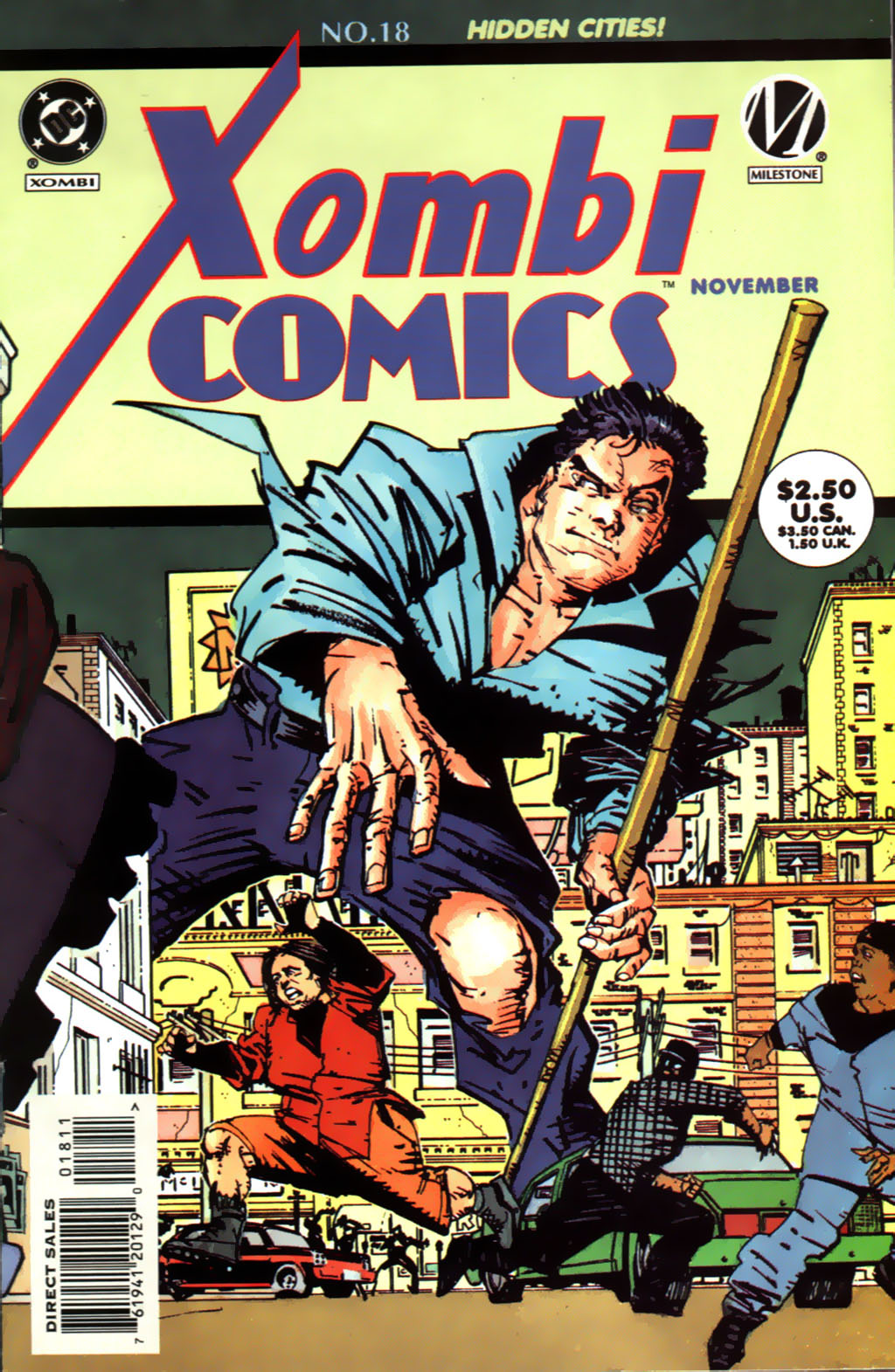 Read online Xombi (1994) comic -  Issue #18 - 1