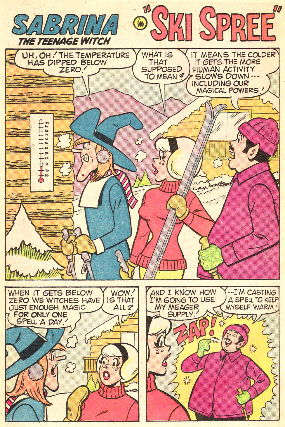 Read online Sabrina The Teenage Witch (1971) comic -  Issue #72 - 20