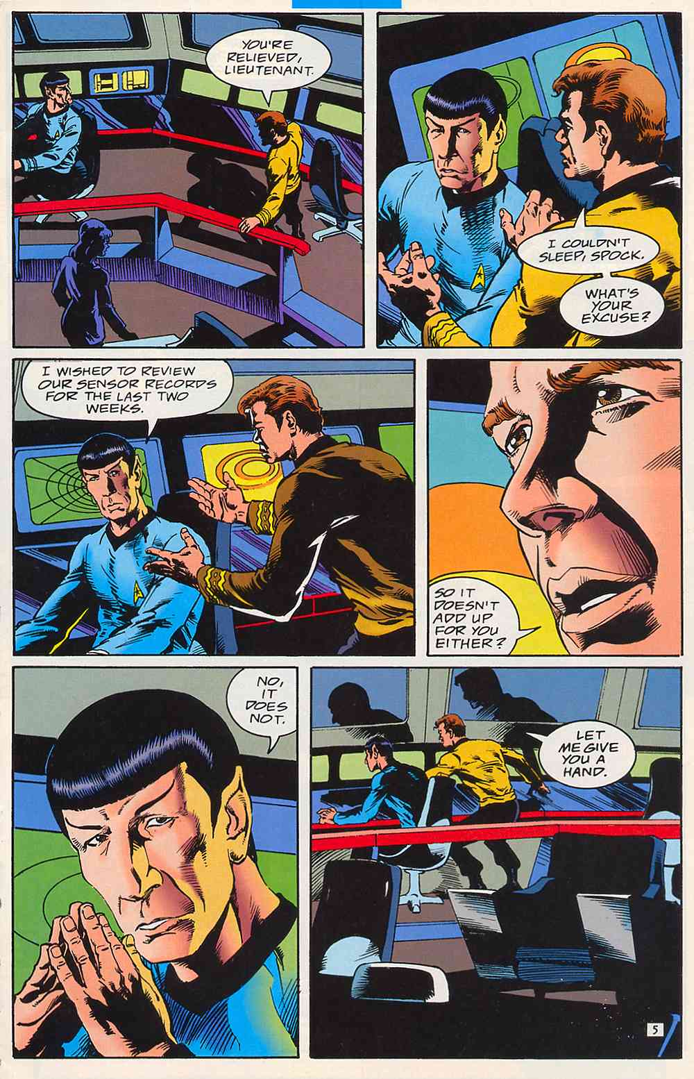 Read online Star Trek (1989) comic -  Issue #80 - 6