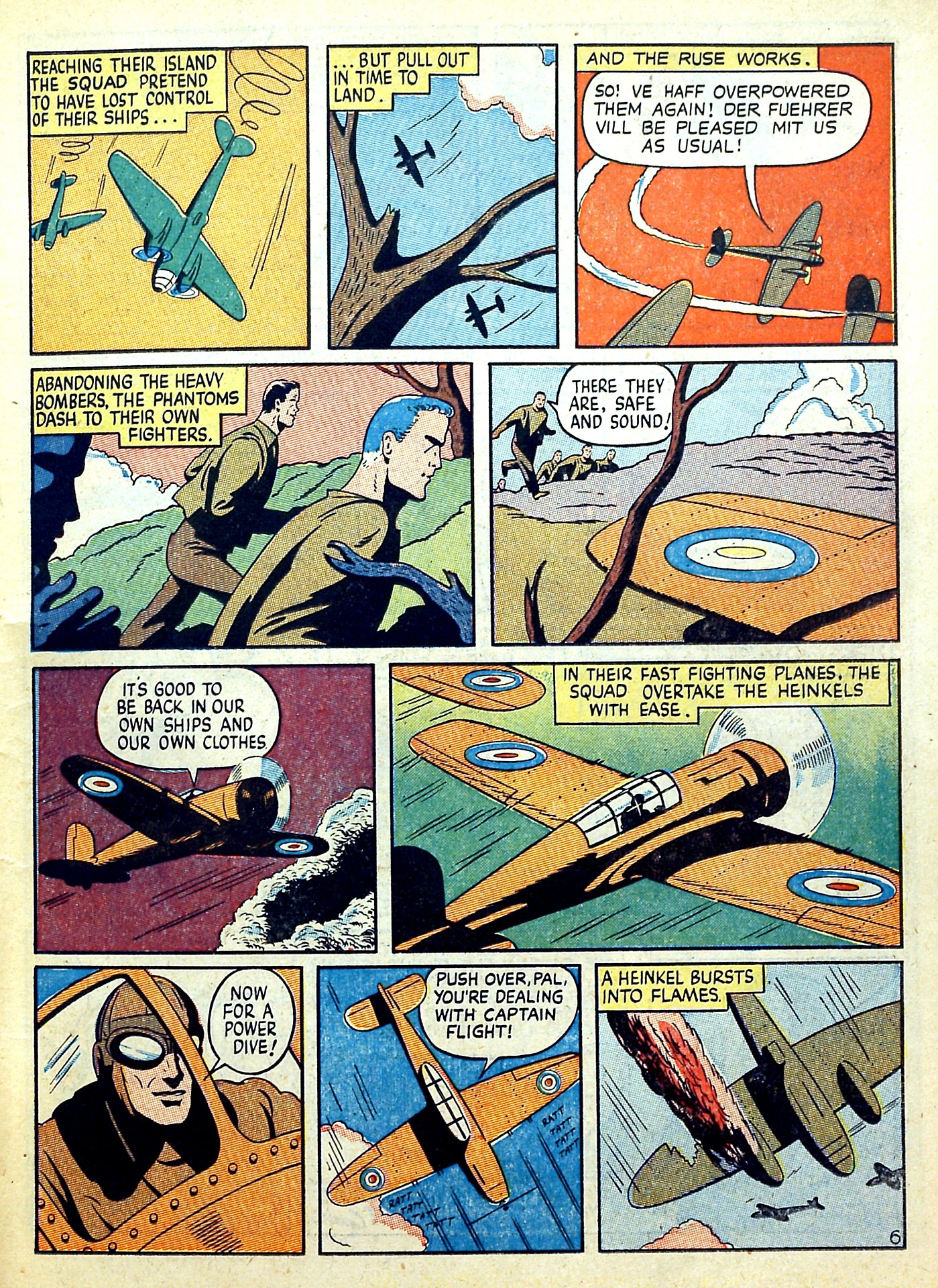 Read online Captain Flight Comics comic -  Issue #3 - 15