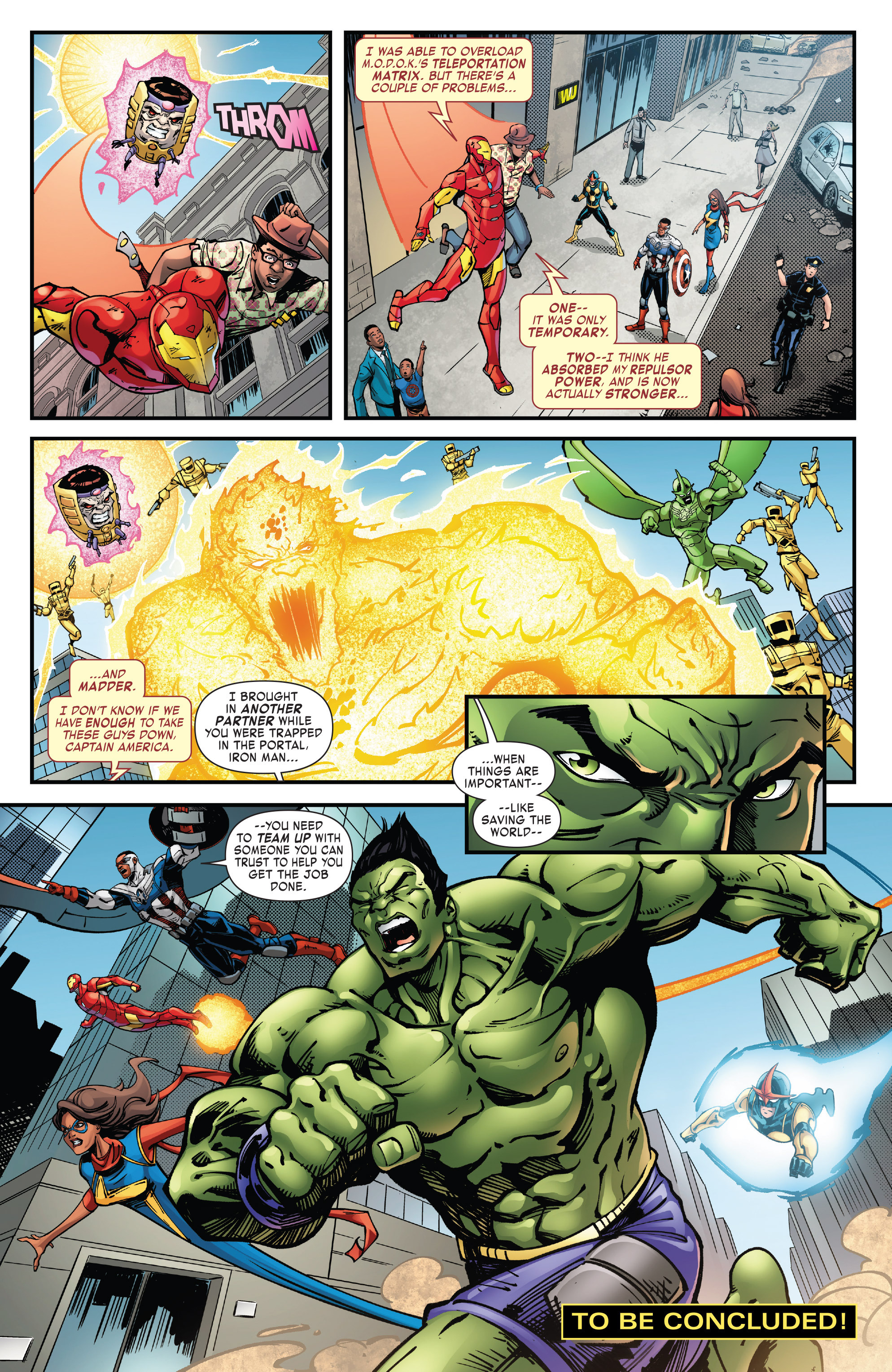 Read online Avengers Featuring Hulk & Nova comic -  Issue #3 - 8