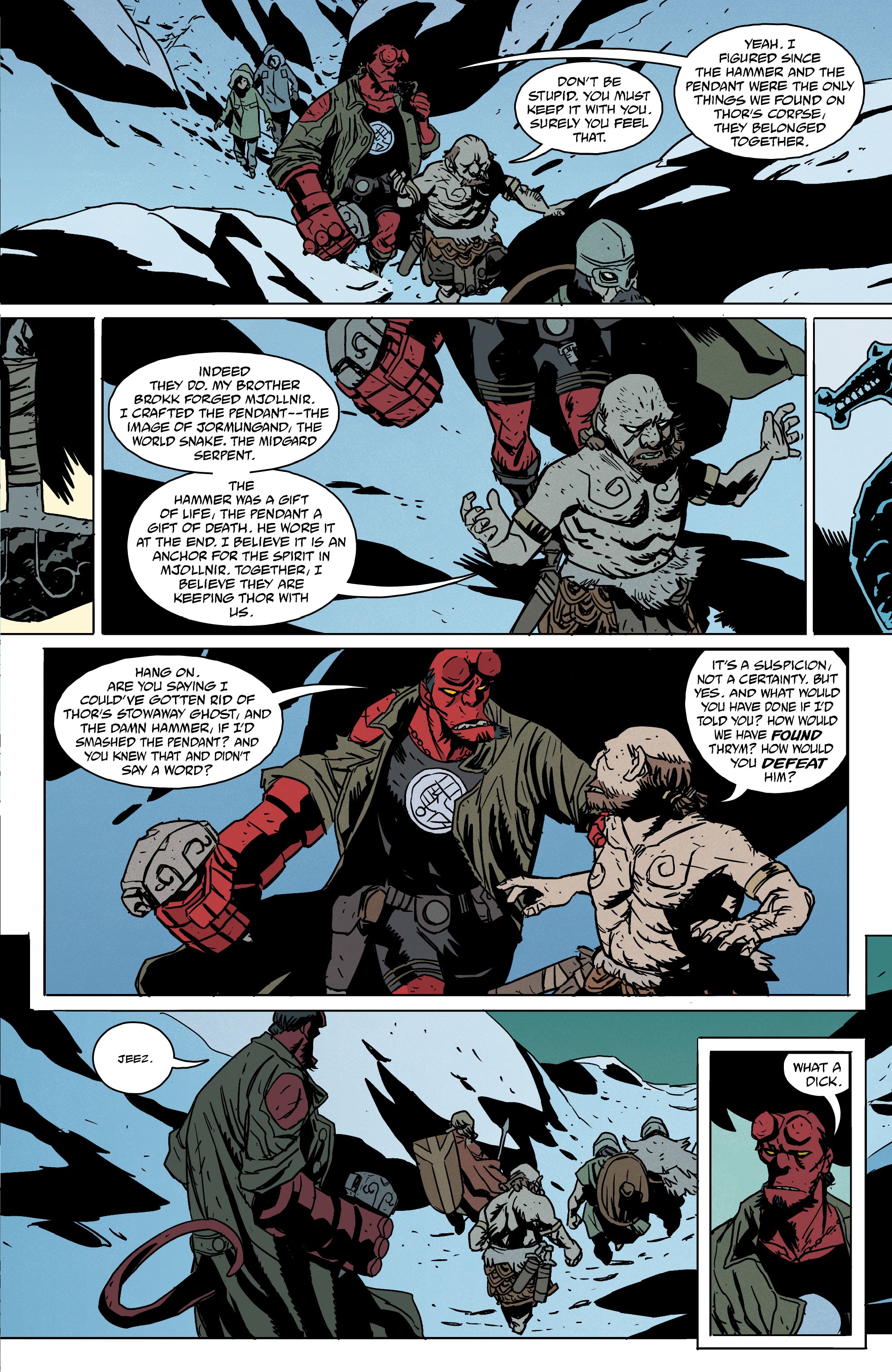 Read online Hellboy: The Bones of Giants comic -  Issue #4 - 5