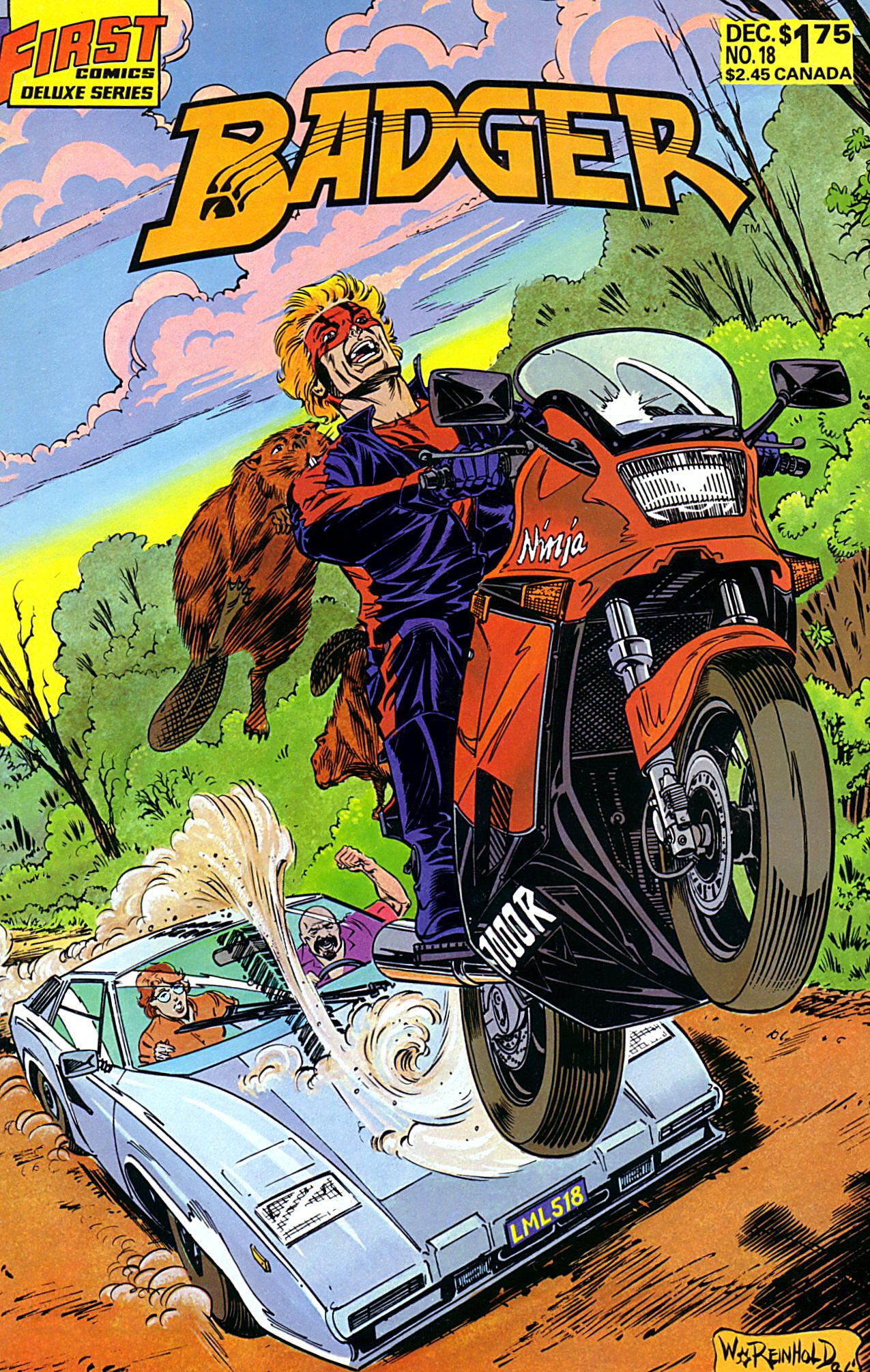 Read online The Badger comic -  Issue #18 - 1