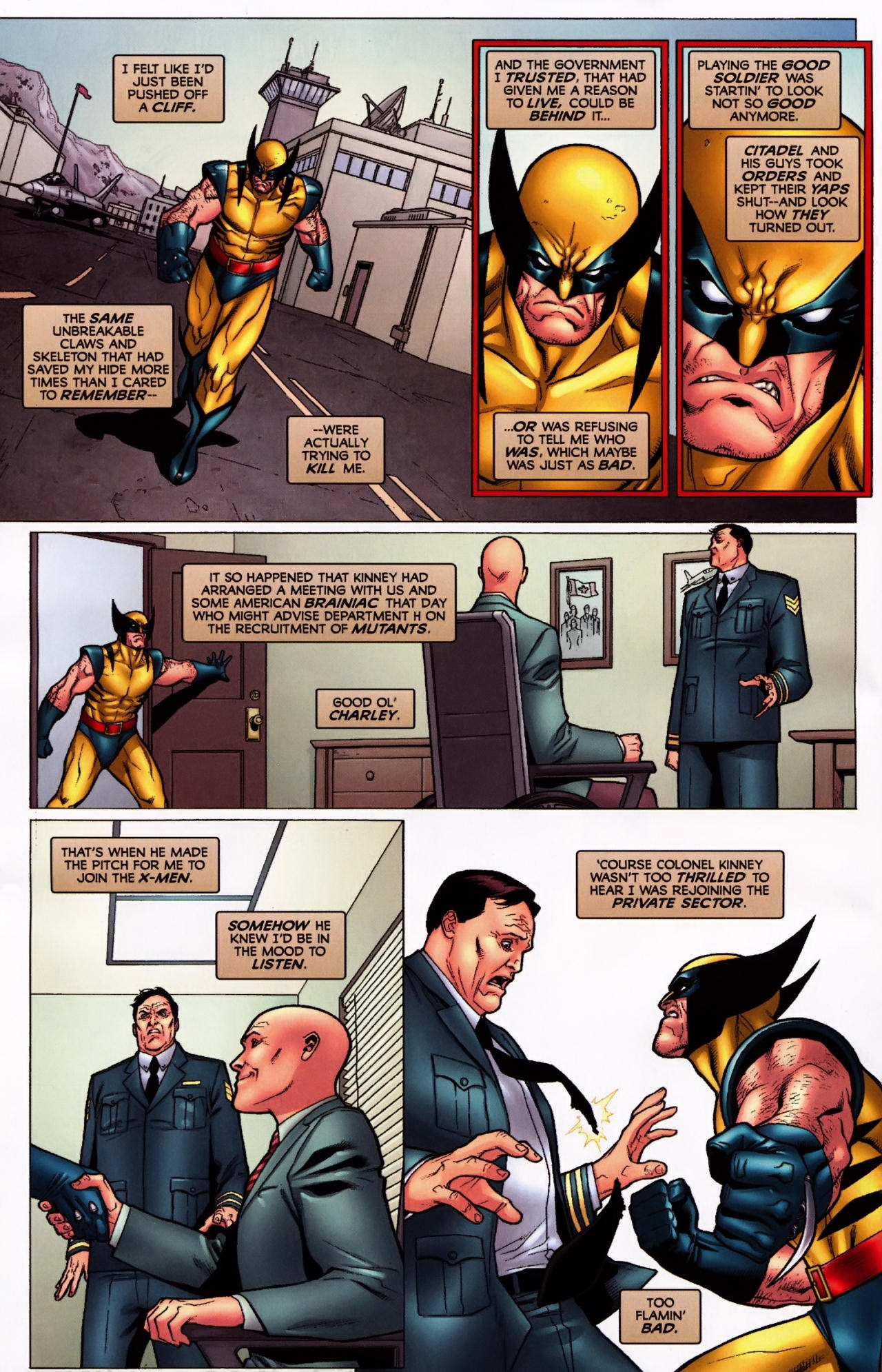 Read online Wolverine: First Class comic -  Issue #5 - 21