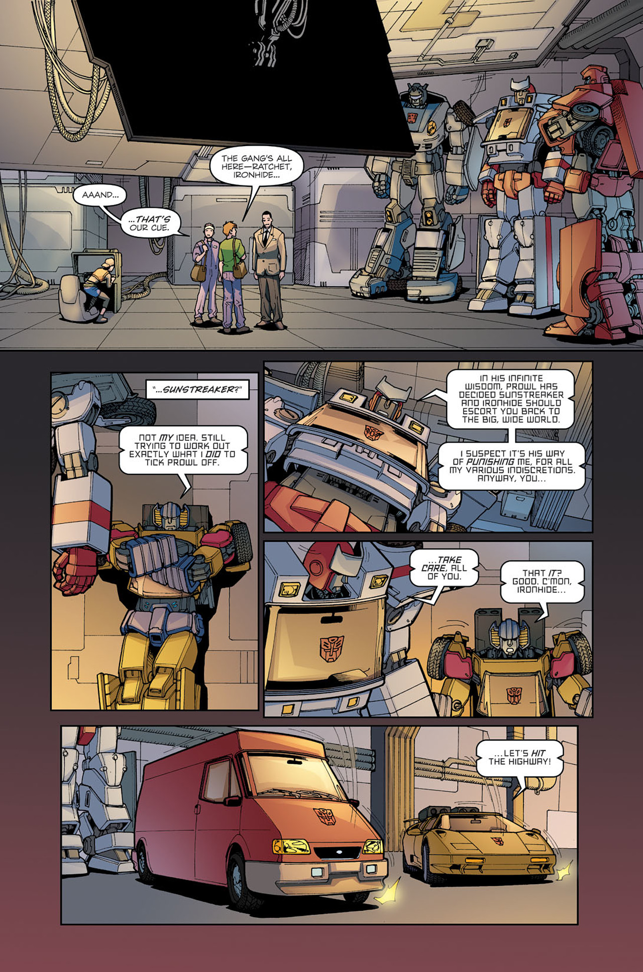 Read online The Transformers: Escalation comic -  Issue #1 - 13