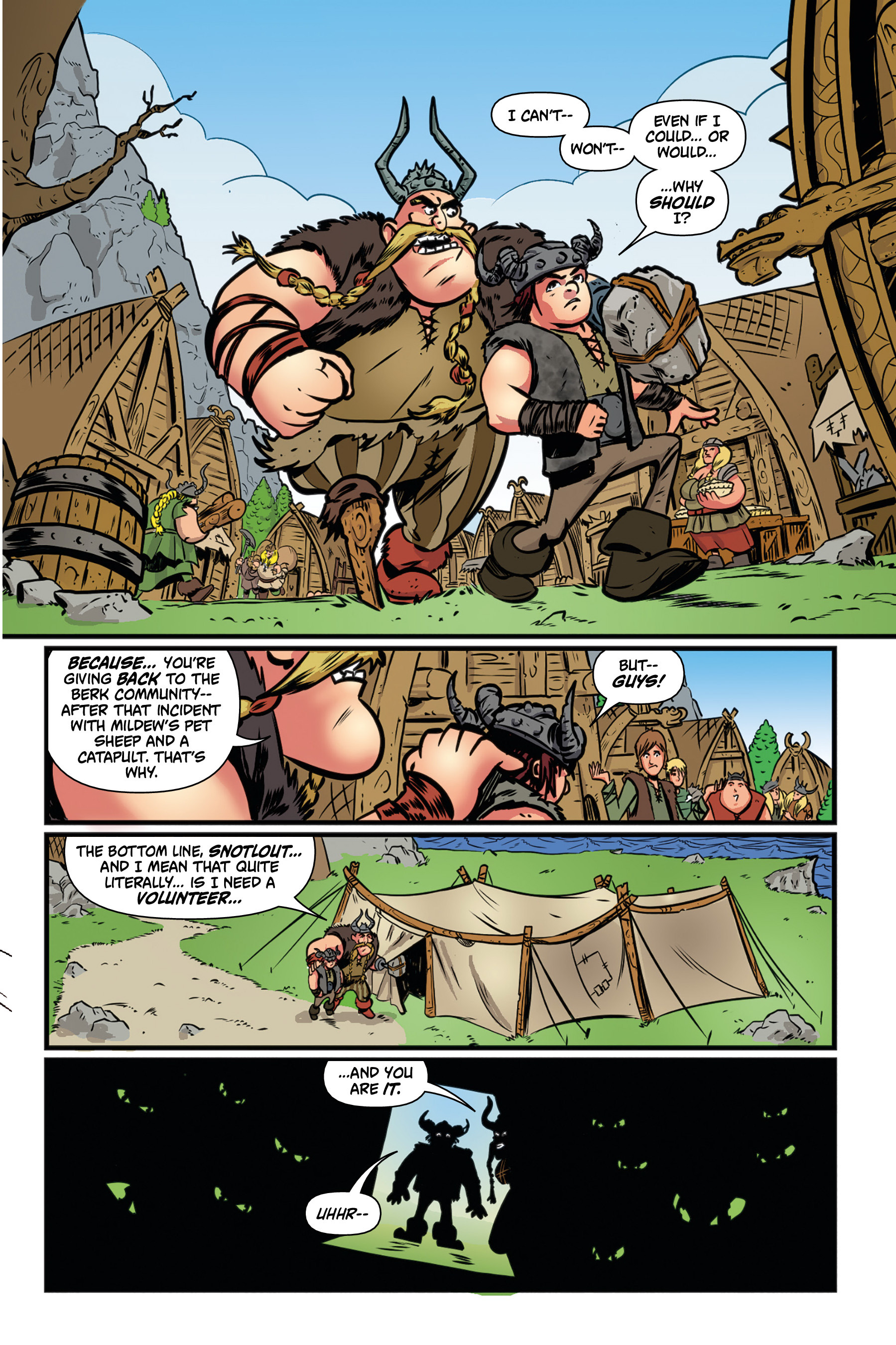 Read online DreamWorks Dragons: Riders of Berk comic -  Issue #3 - 52