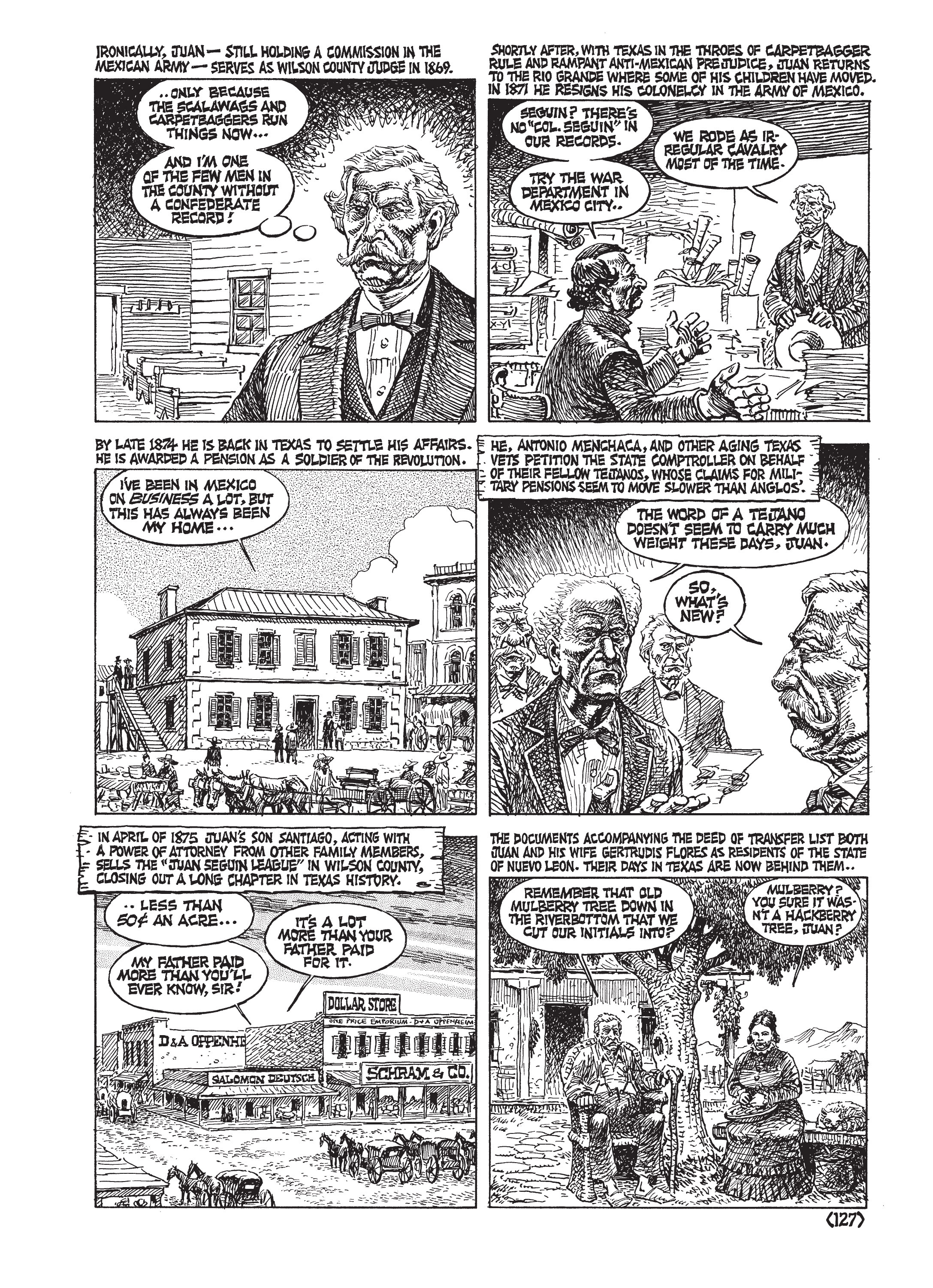 Read online Jack Jackson's American History: Los Tejanos and Lost Cause comic -  Issue # TPB (Part 2) - 31