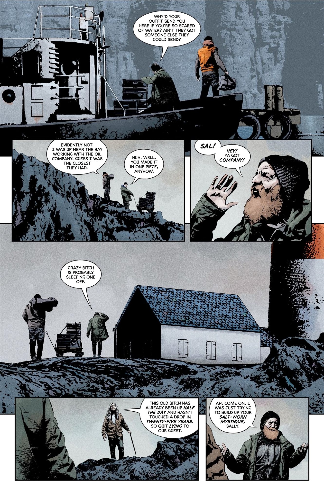Read online Bone Orchard: The Passageway comic -  Issue # TPB - 12