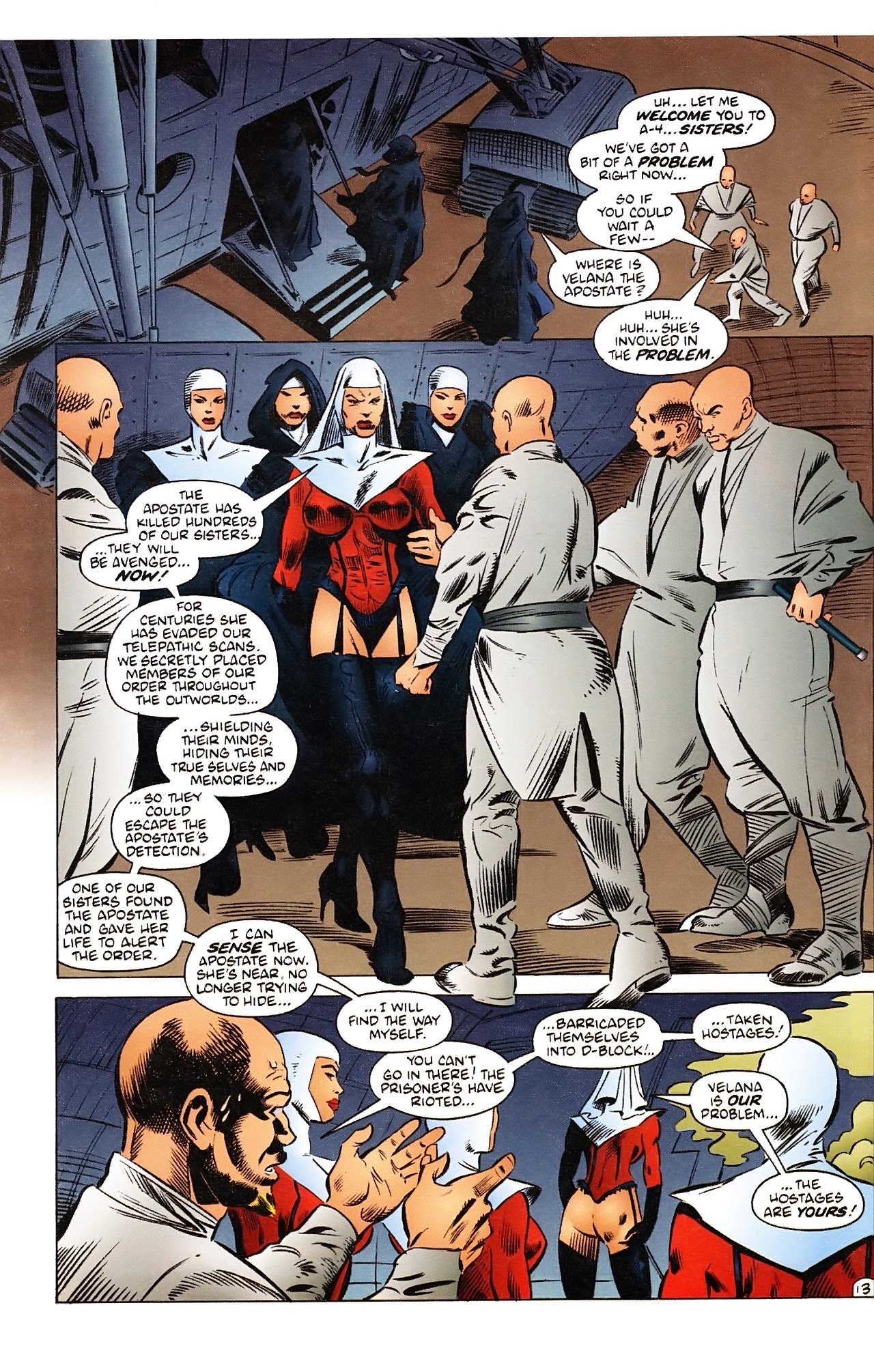 Read online Caged Heat 3000 comic -  Issue #3 - 14