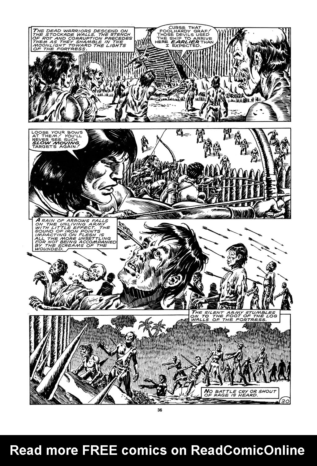 Read online The Savage Sword Of Conan comic -  Issue #150 - 32