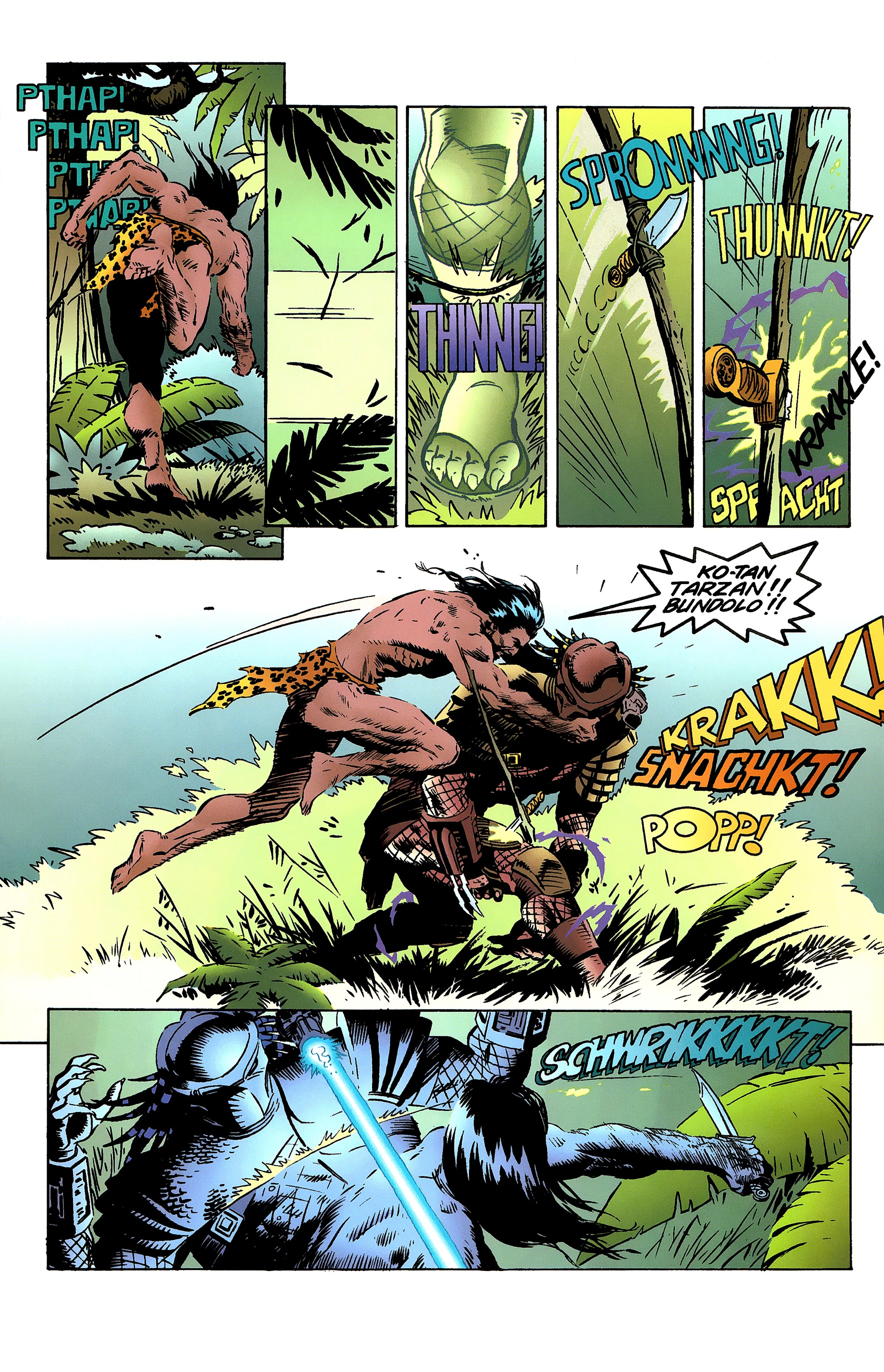 Read online Tarzan vs. Predator at the Earth's Core comic -  Issue #2 - 13