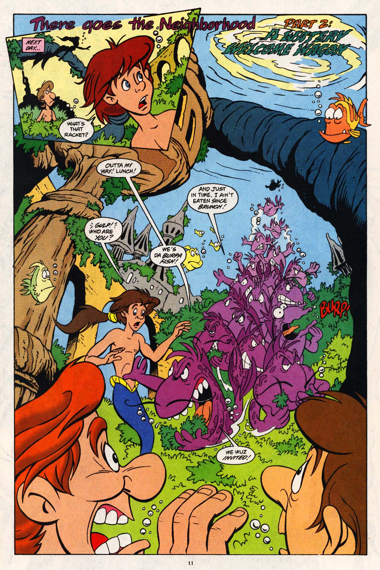 Read online Disney's The Little Mermaid comic -  Issue #7 - 13