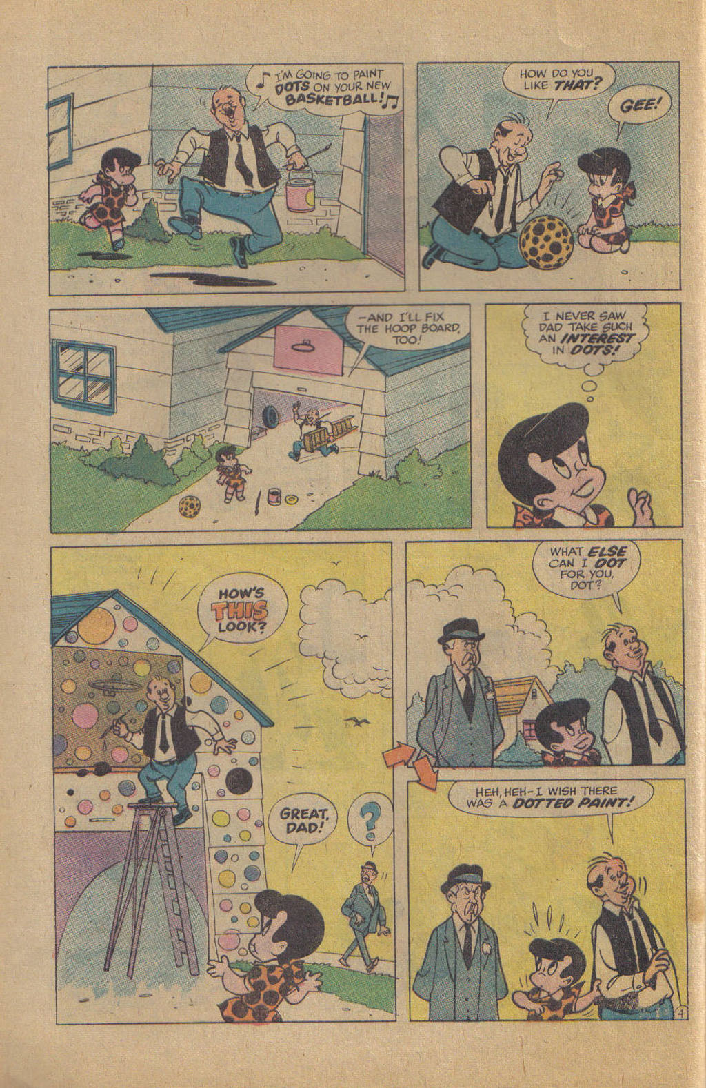 Read online Little Dot (1953) comic -  Issue #155 - 8