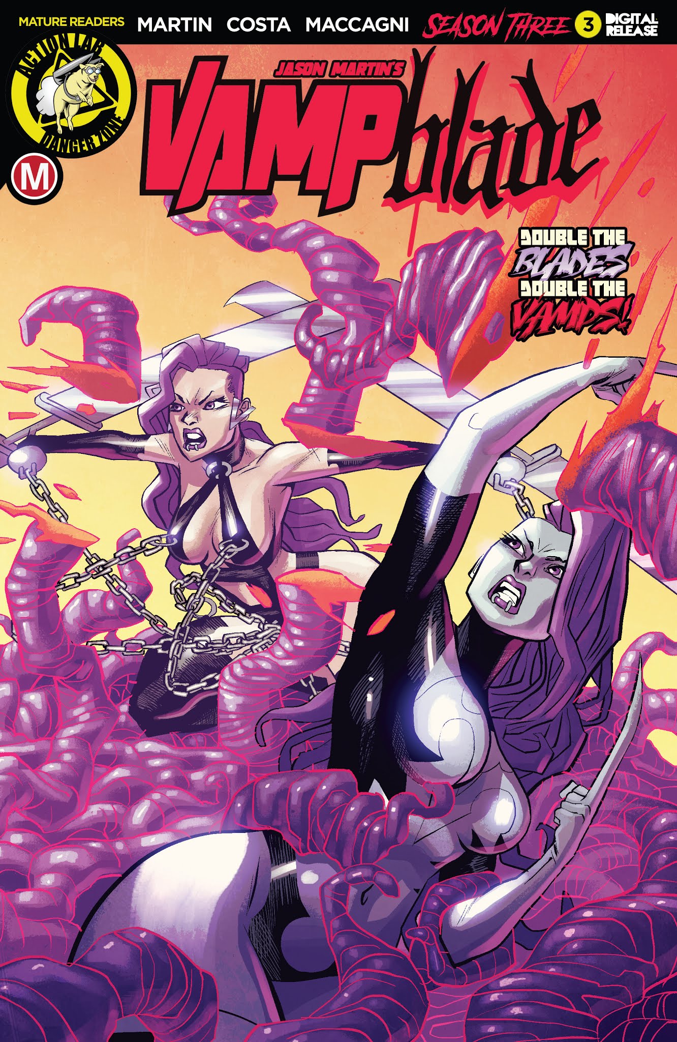 Read online Vampblade Season 3 comic -  Issue #3 - 1