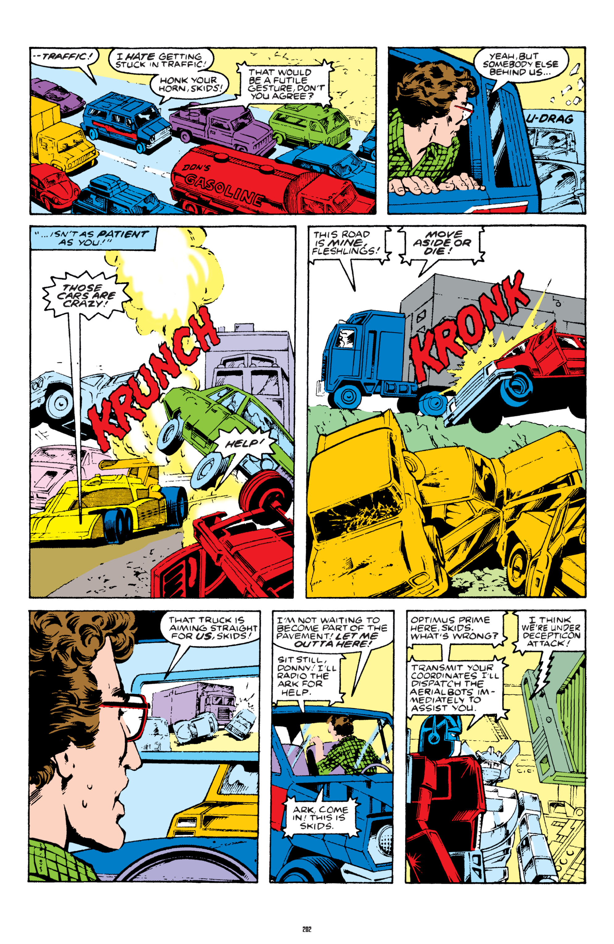 Read online The Transformers Classics comic -  Issue # TPB 2 - 203