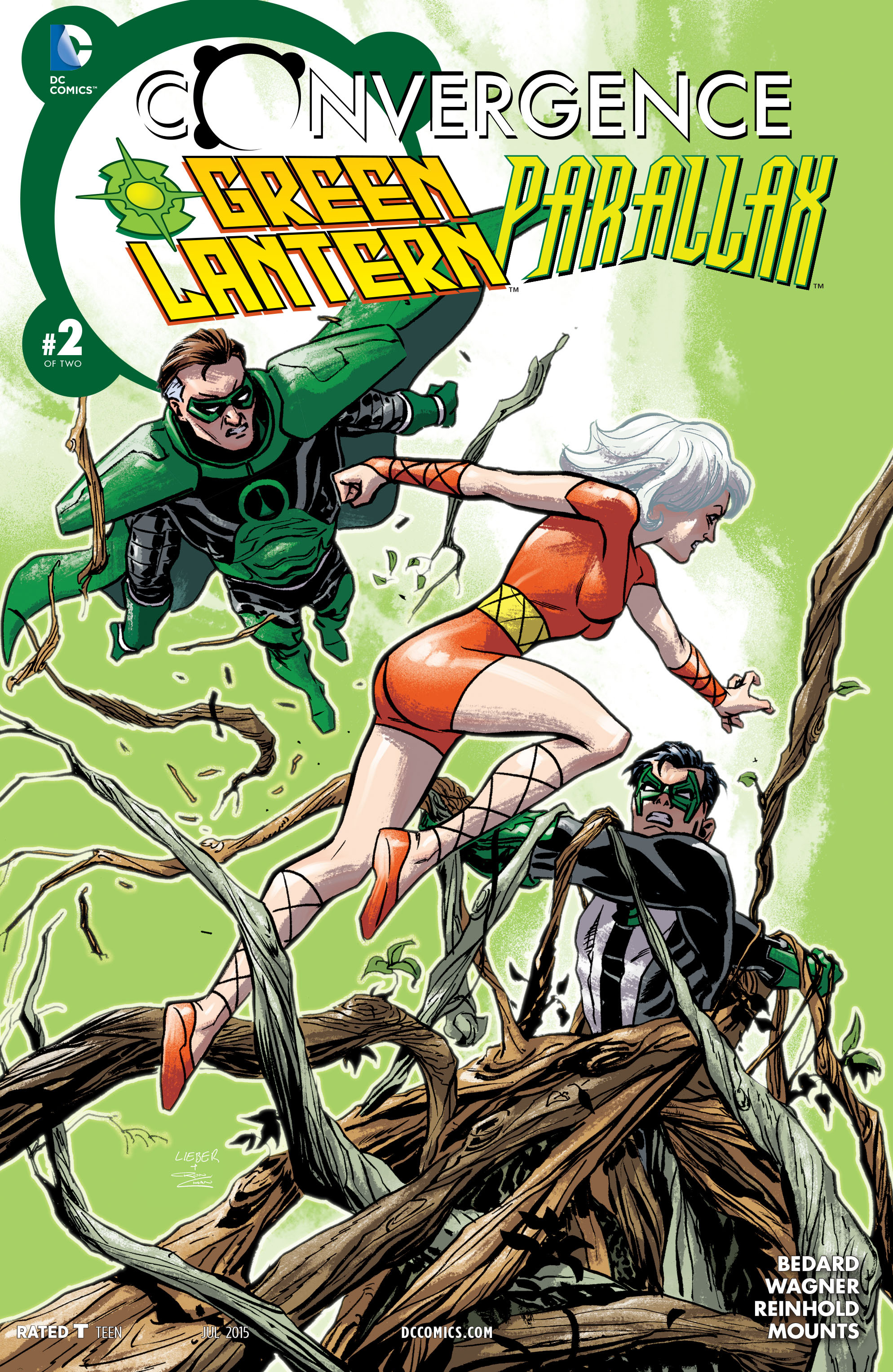 Read online Convergence Green Lantern/Parallax comic -  Issue #2 - 1