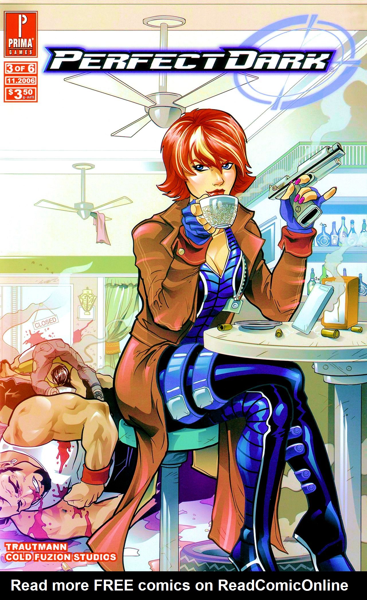 Read online Perfect Dark: Janus Tears comic -  Issue #3 - 1