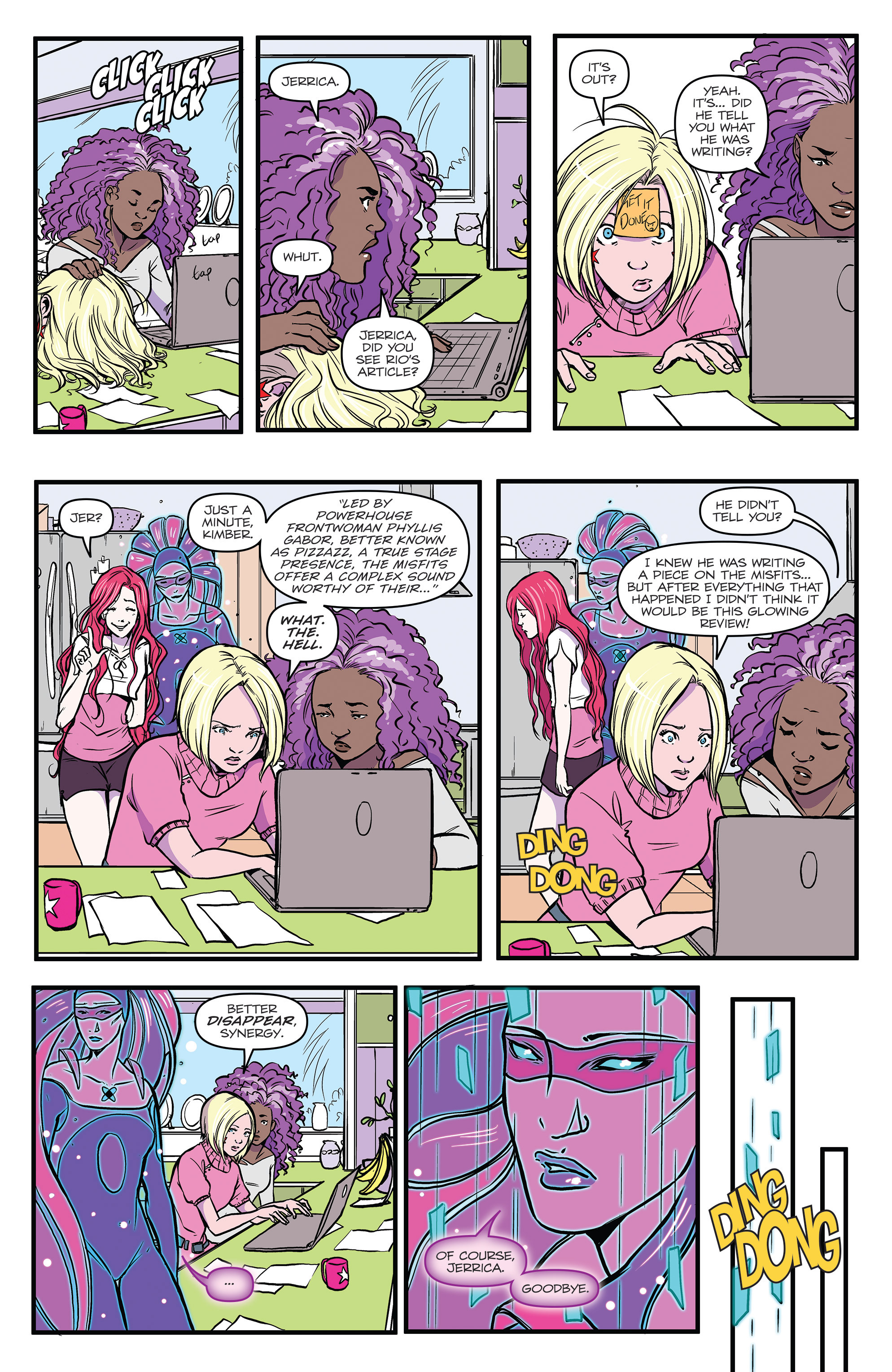 Read online Jem and The Holograms comic -  Issue #7 - 16