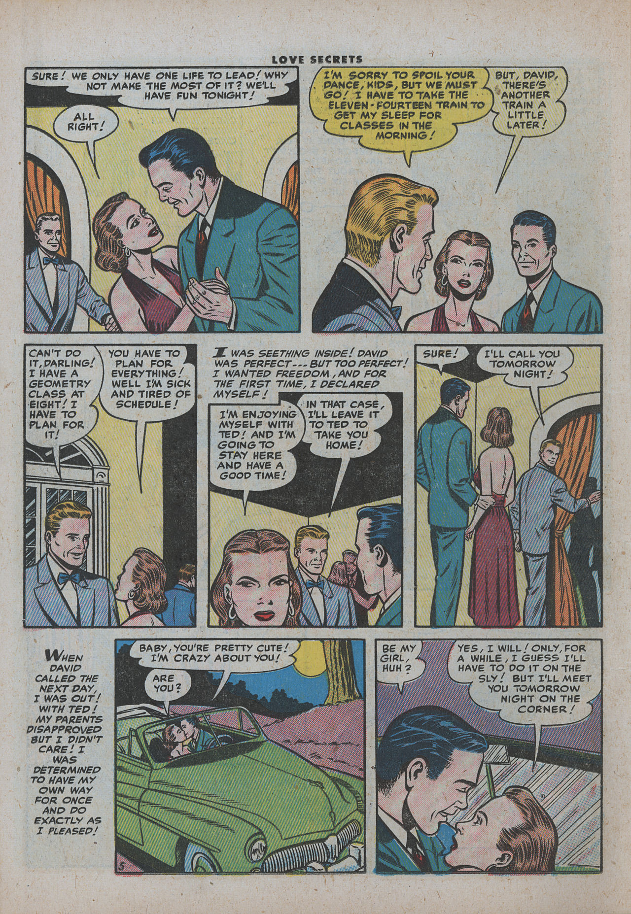 Read online Love Secrets (1953) comic -  Issue #44 - 16