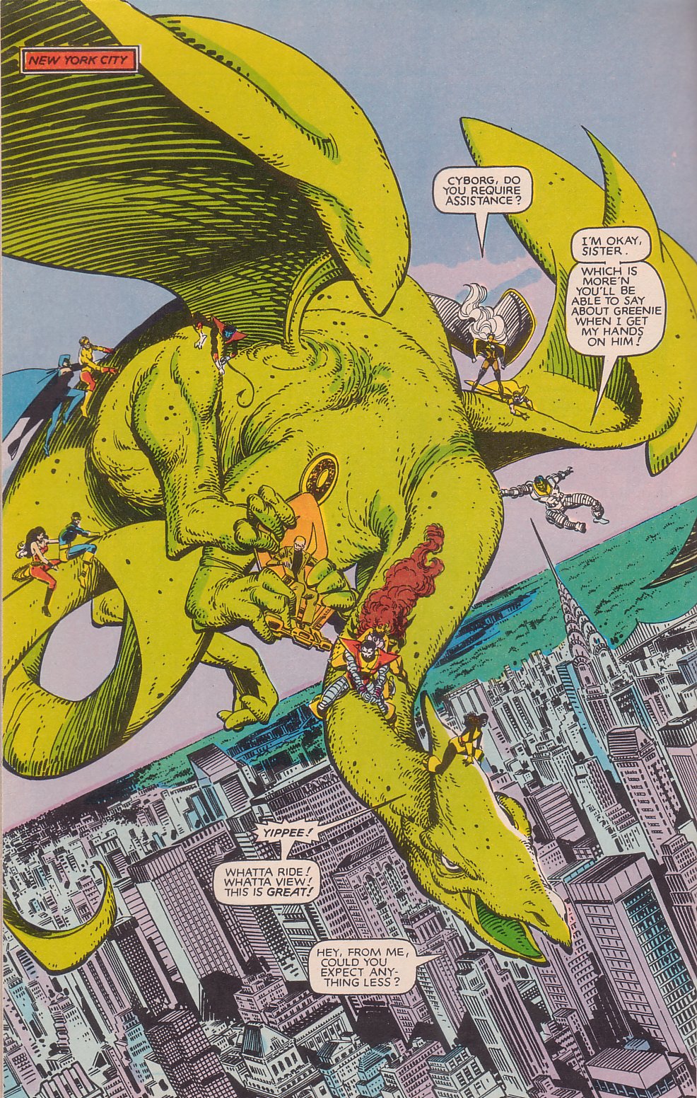 Read online Marvel and DC Present featuring The Uncanny X-Men and The New Teen Titans comic -  Issue # Full - 45