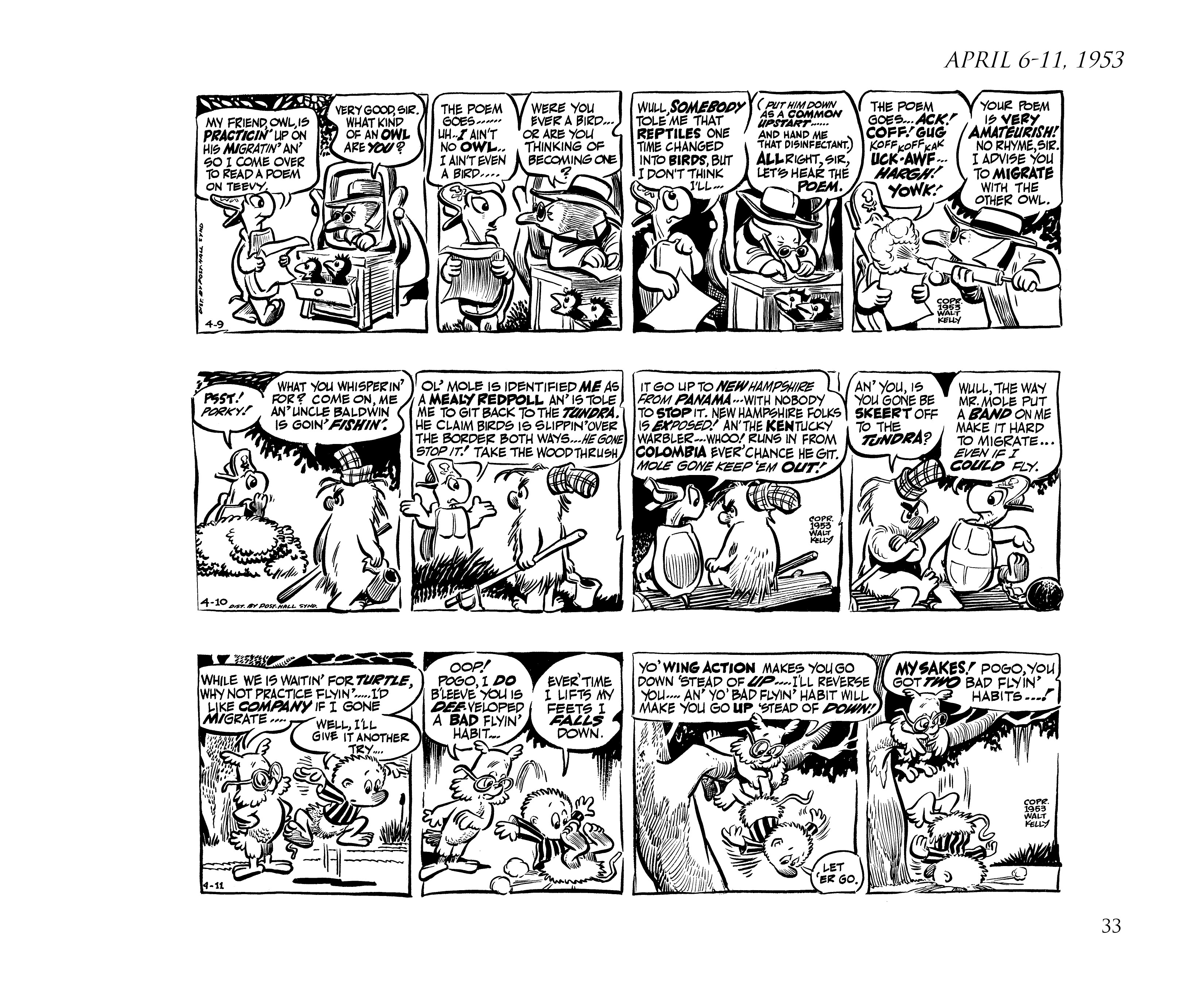 Read online Pogo by Walt Kelly: The Complete Syndicated Comic Strips comic -  Issue # TPB 3 (Part 1) - 45