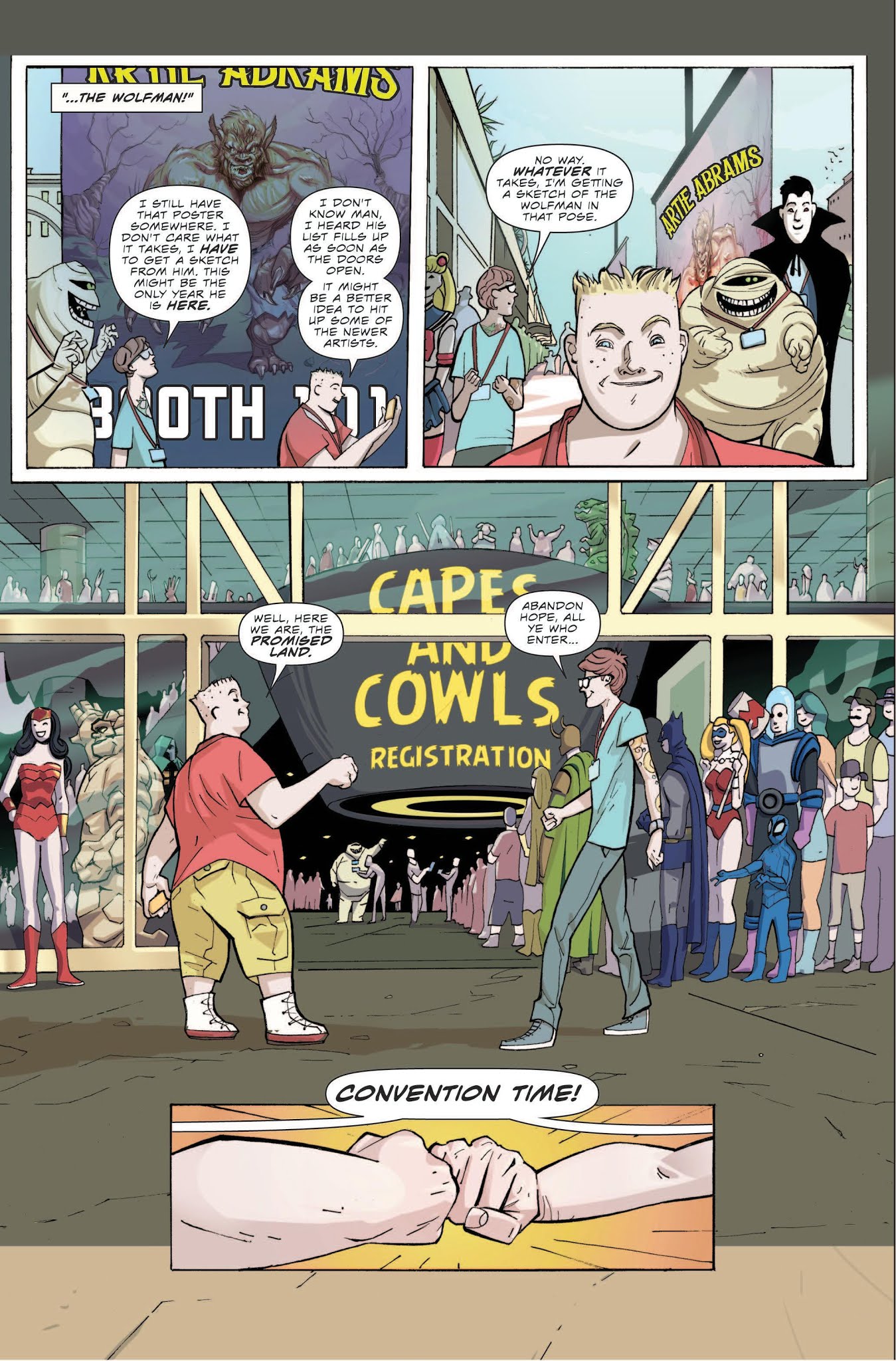 Read online Revenge of the Fanboys! comic -  Issue #1 - 8