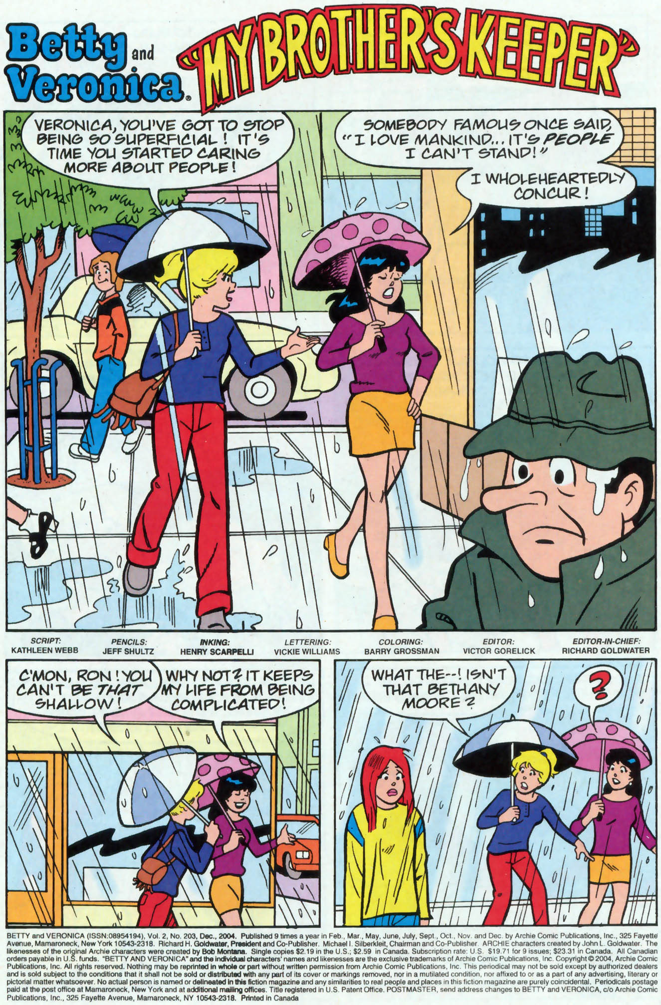 Read online Betty and Veronica (1987) comic -  Issue #203 - 2
