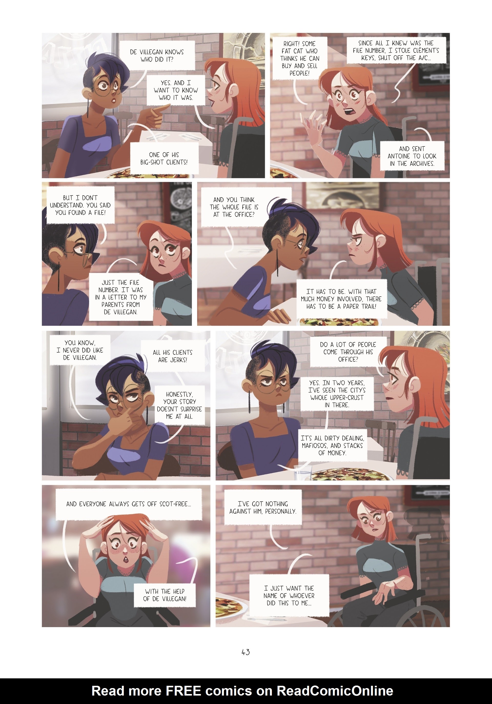 Read online Through Lya's Eyes comic -  Issue #1 - 43