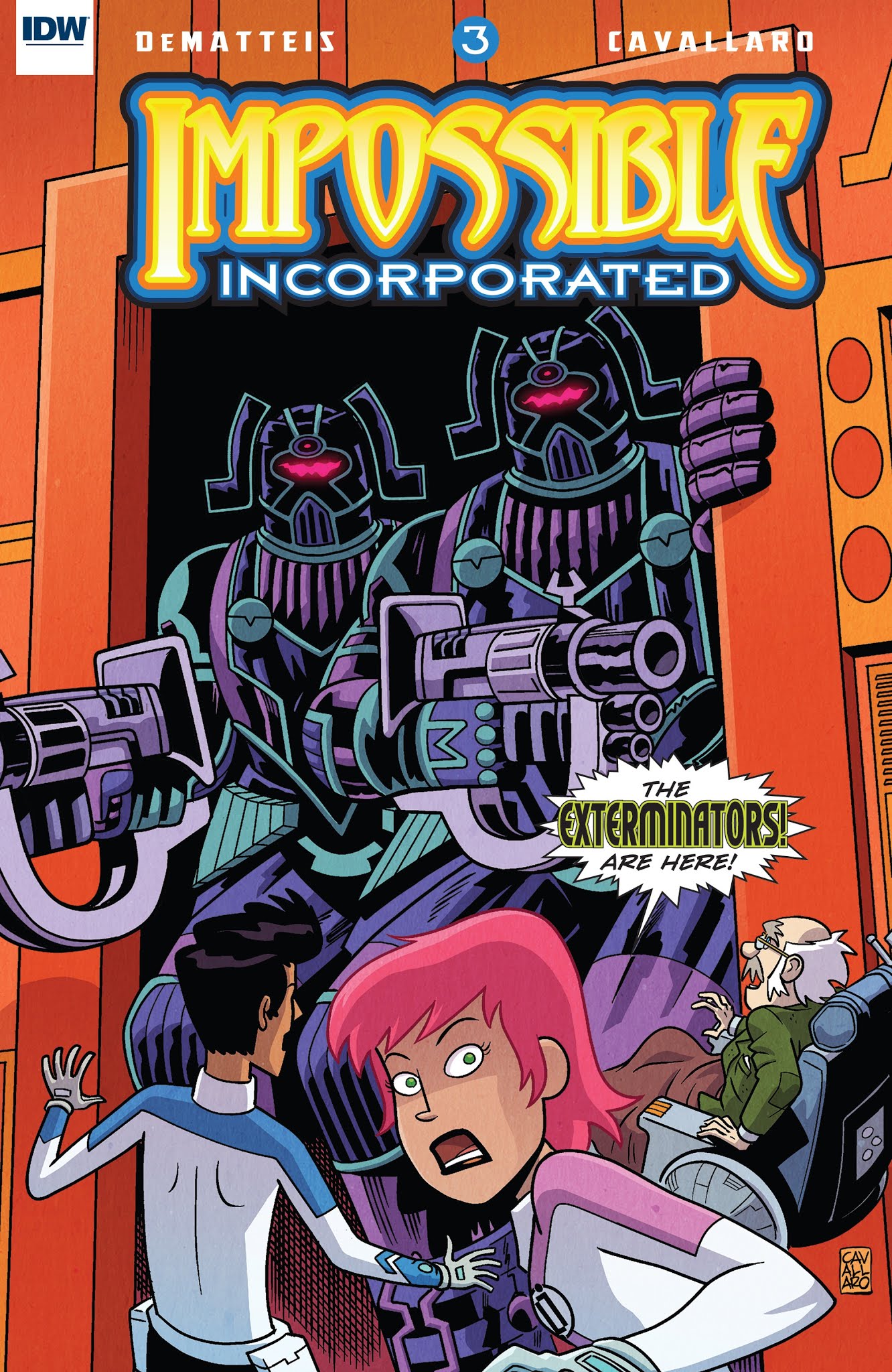 Read online Impossible Incorporated comic -  Issue #3 - 1