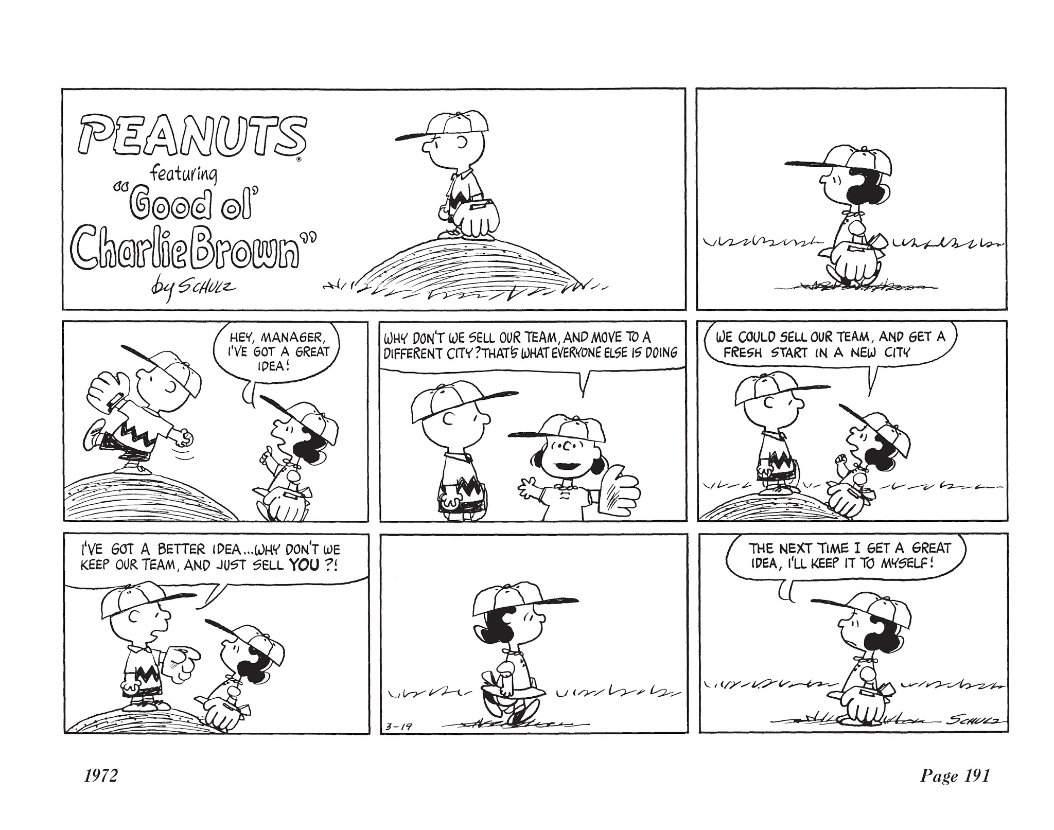 Read online The Complete Peanuts comic -  Issue # TPB 11 - 206