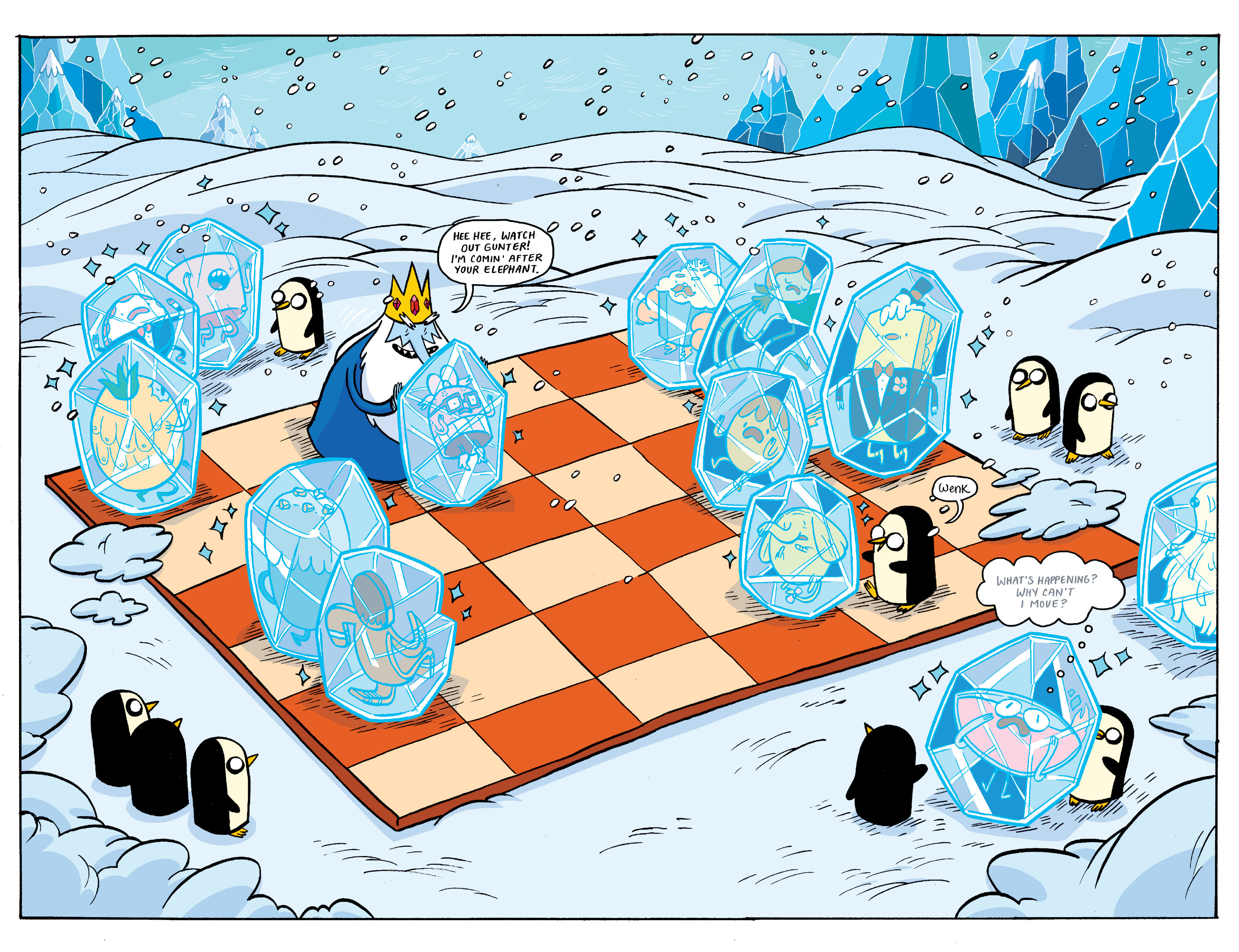 Read online Adventure Time: Banana Guard Academ comic -  Issue #3 - 17