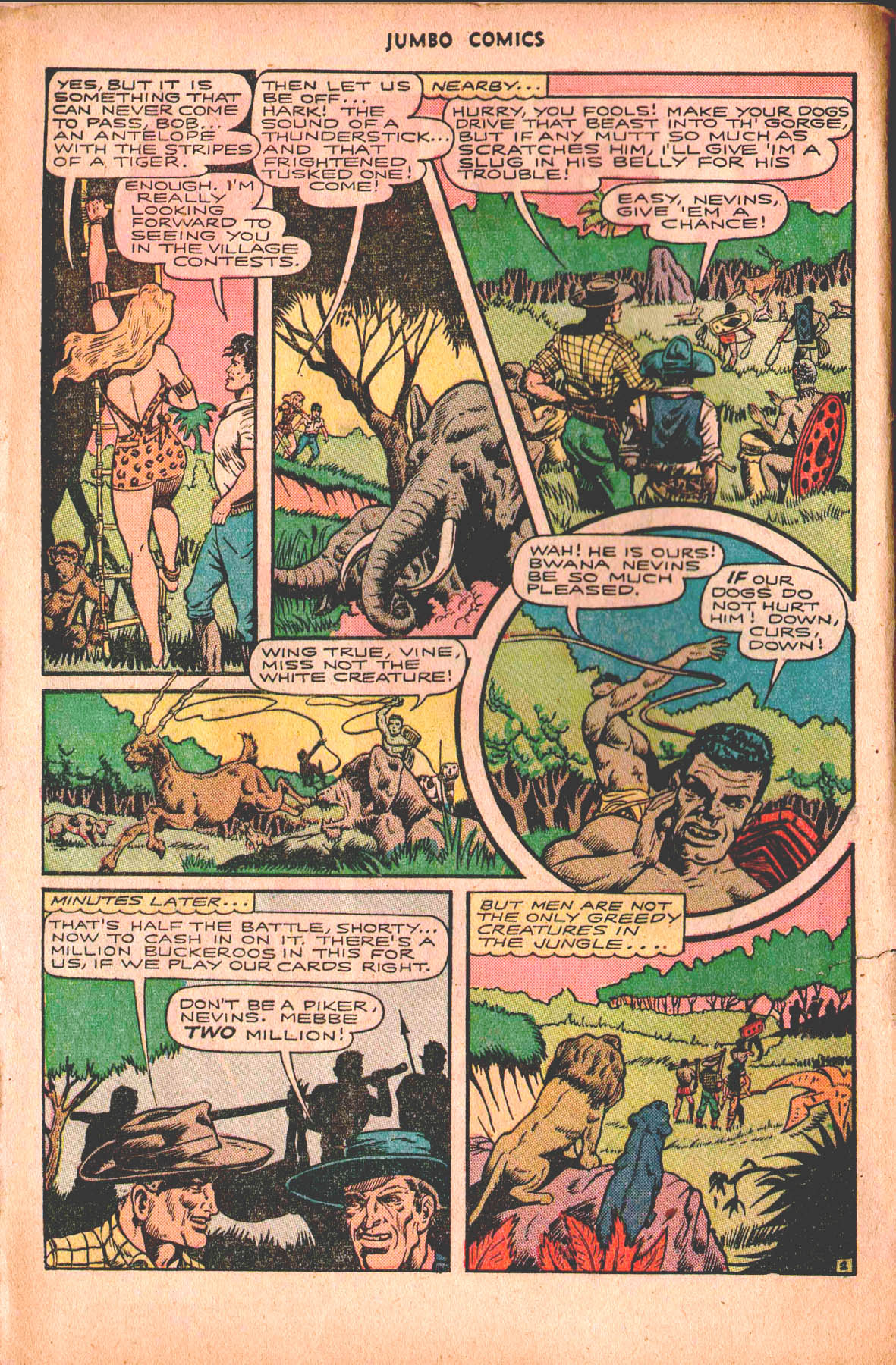 Read online Jumbo Comics comic -  Issue #91 - 5