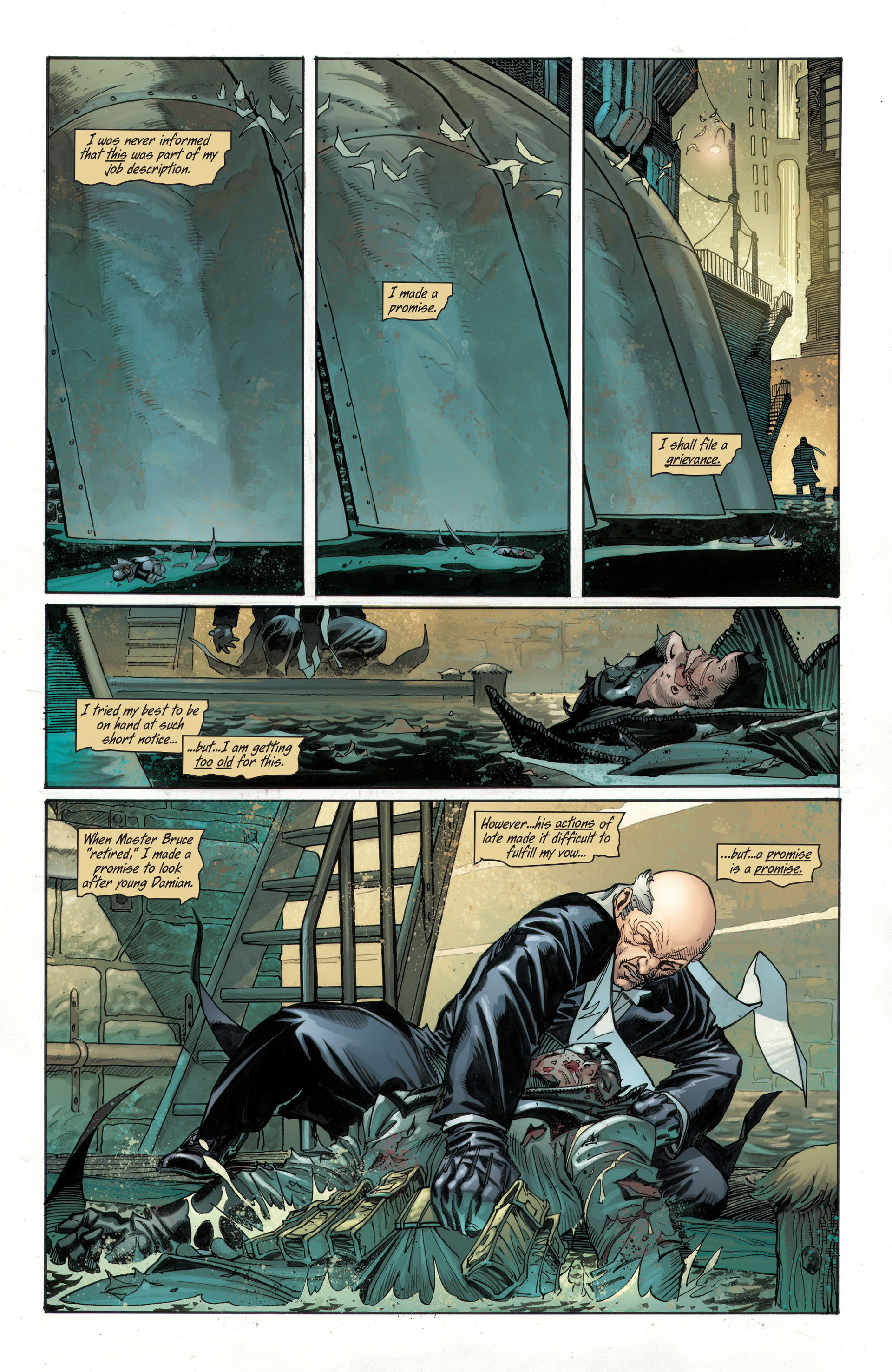 Read online Damian: Son of Batman comic -  Issue #3 - 4