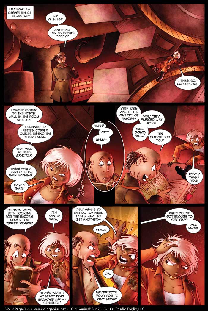 Read online Girl Genius (2002) comic -  Issue #7 - 67