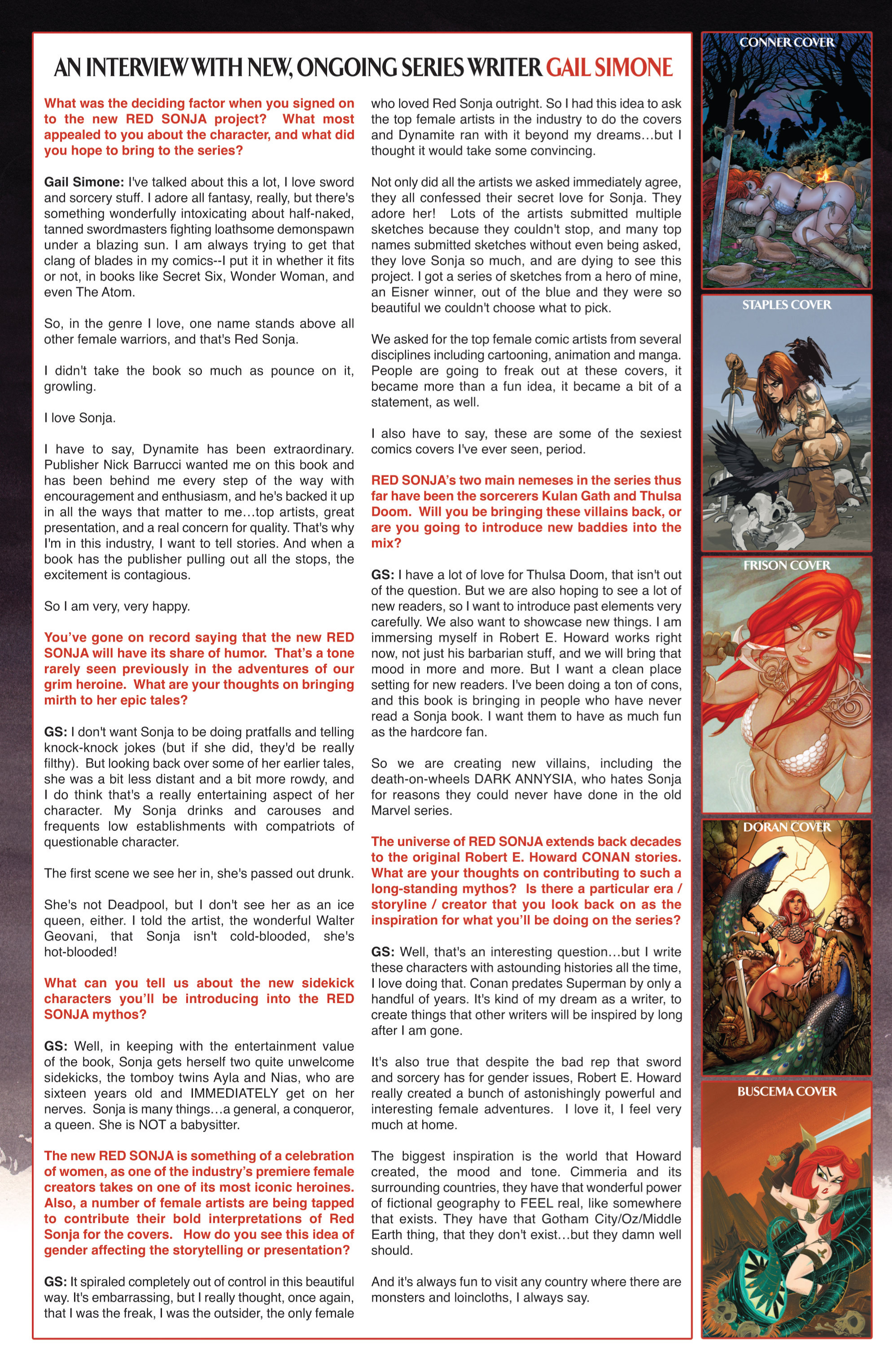 Read online Red Sonja (2005) comic -  Issue # _Annual 4 - 33