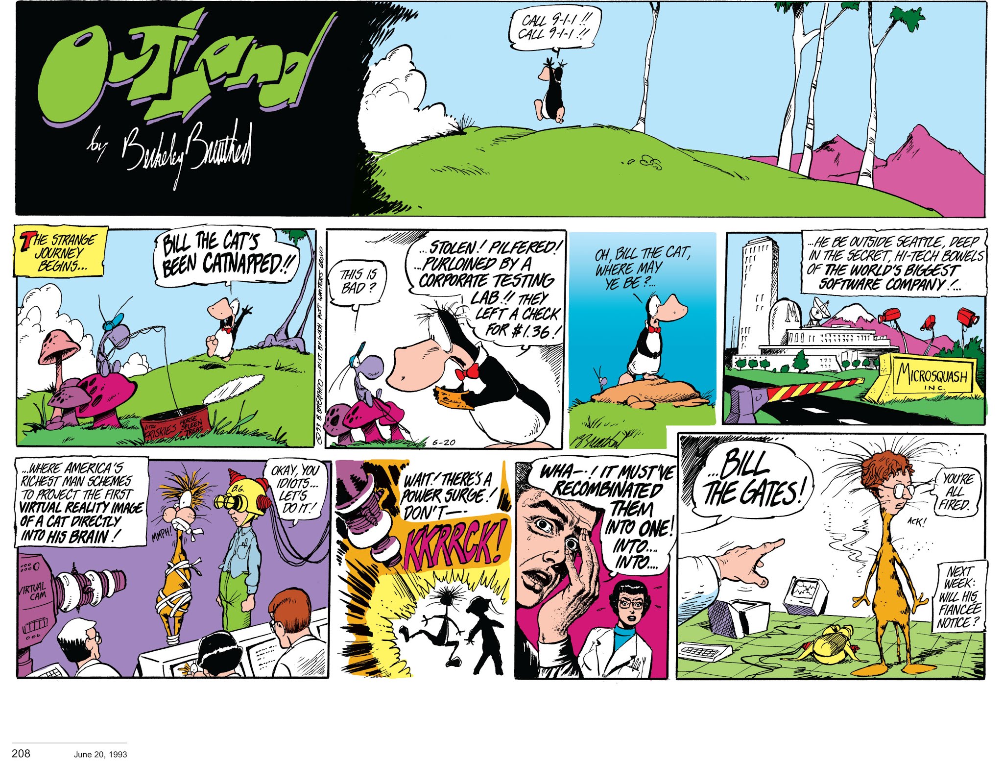 Read online Berkeley Breathed’s Outland comic -  Issue # TPB (Part 3) - 9