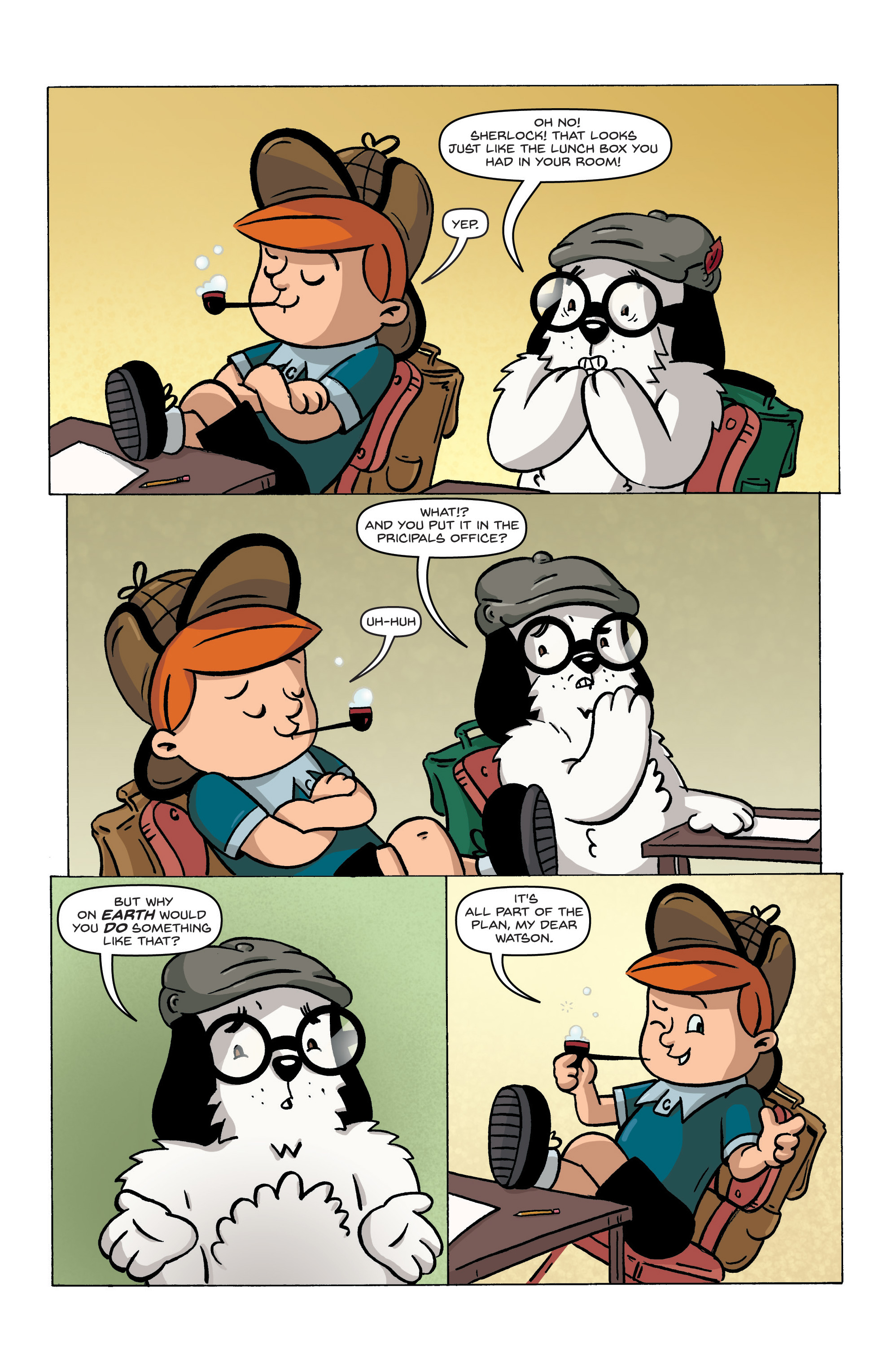 Read online Kid Sherlock comic -  Issue #1 - 18