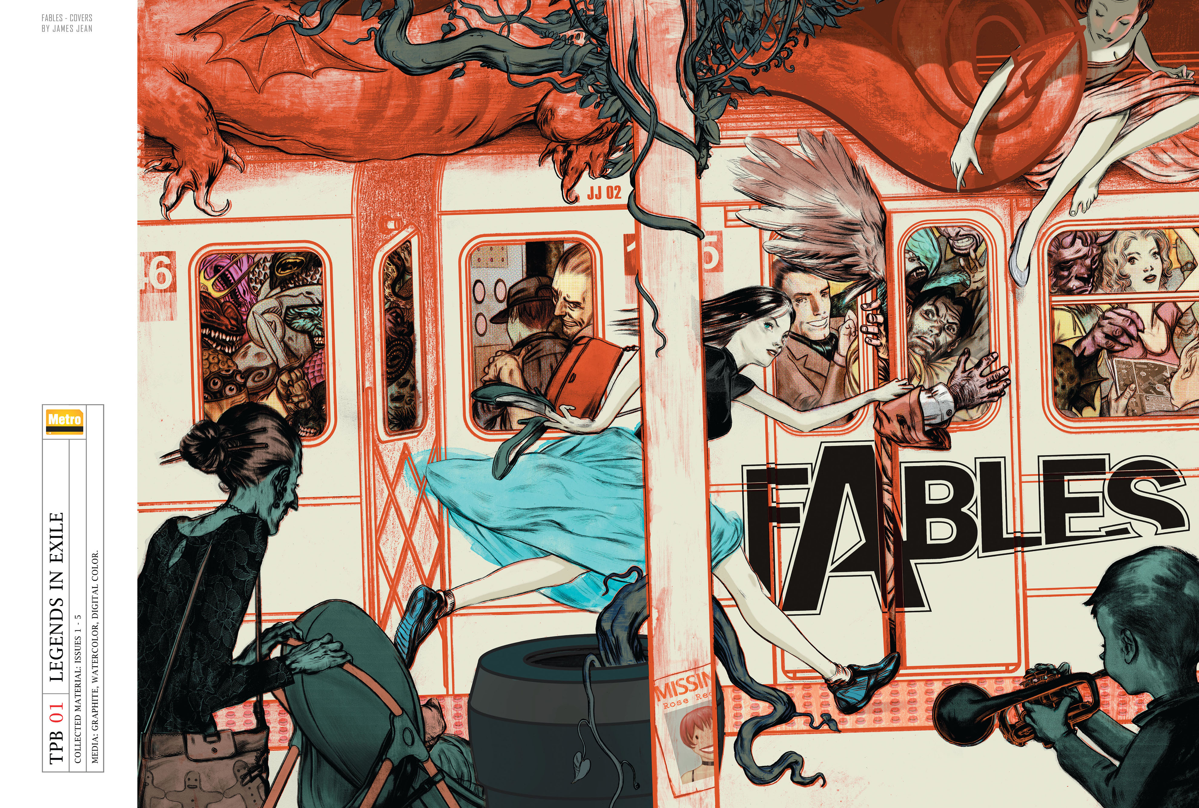 Read online Fables: Covers by James Jean comic -  Issue # TPB (Part 1) - 20