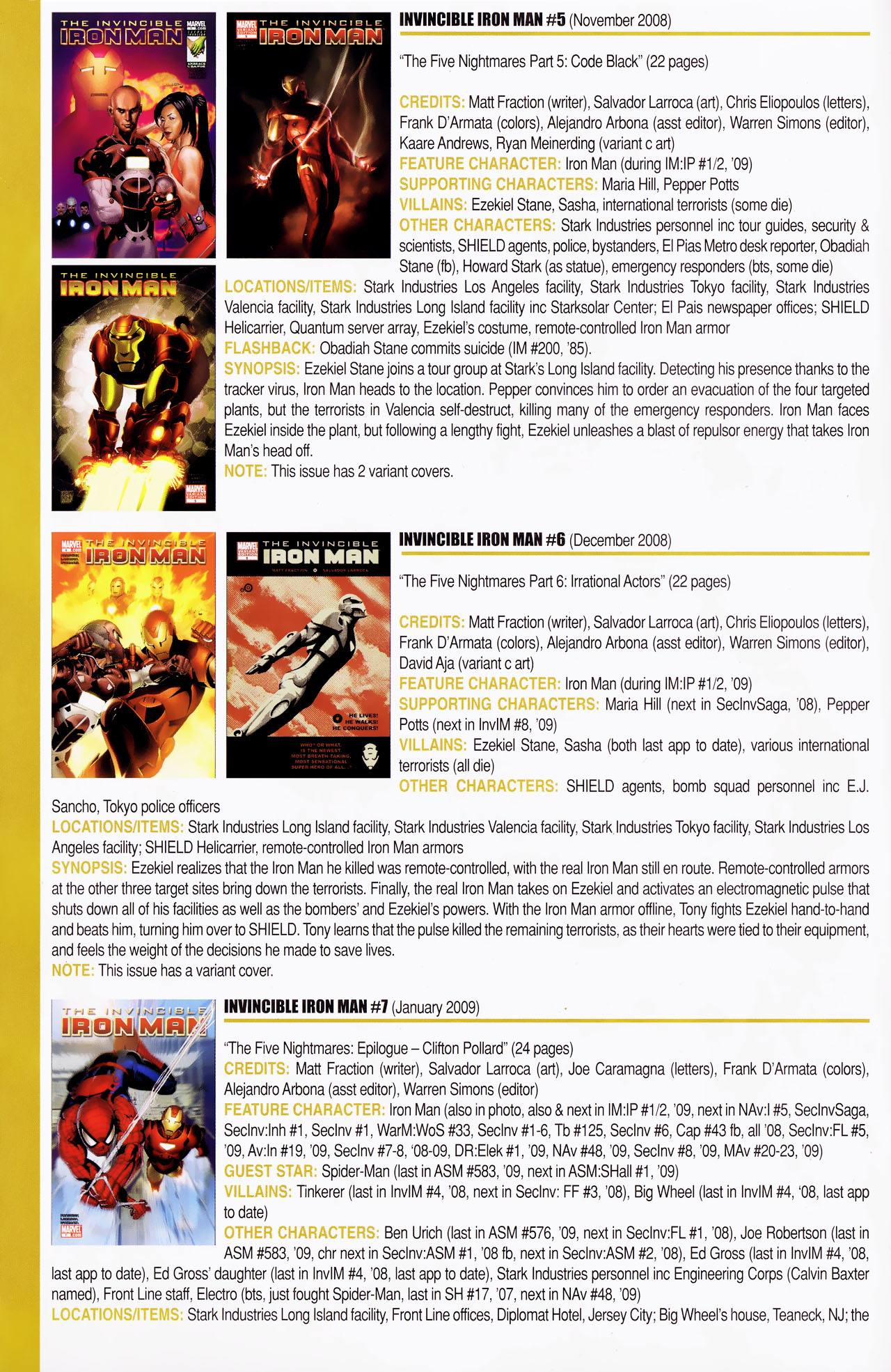 Read online Official Index to the Marvel Universe comic -  Issue #13 - 32