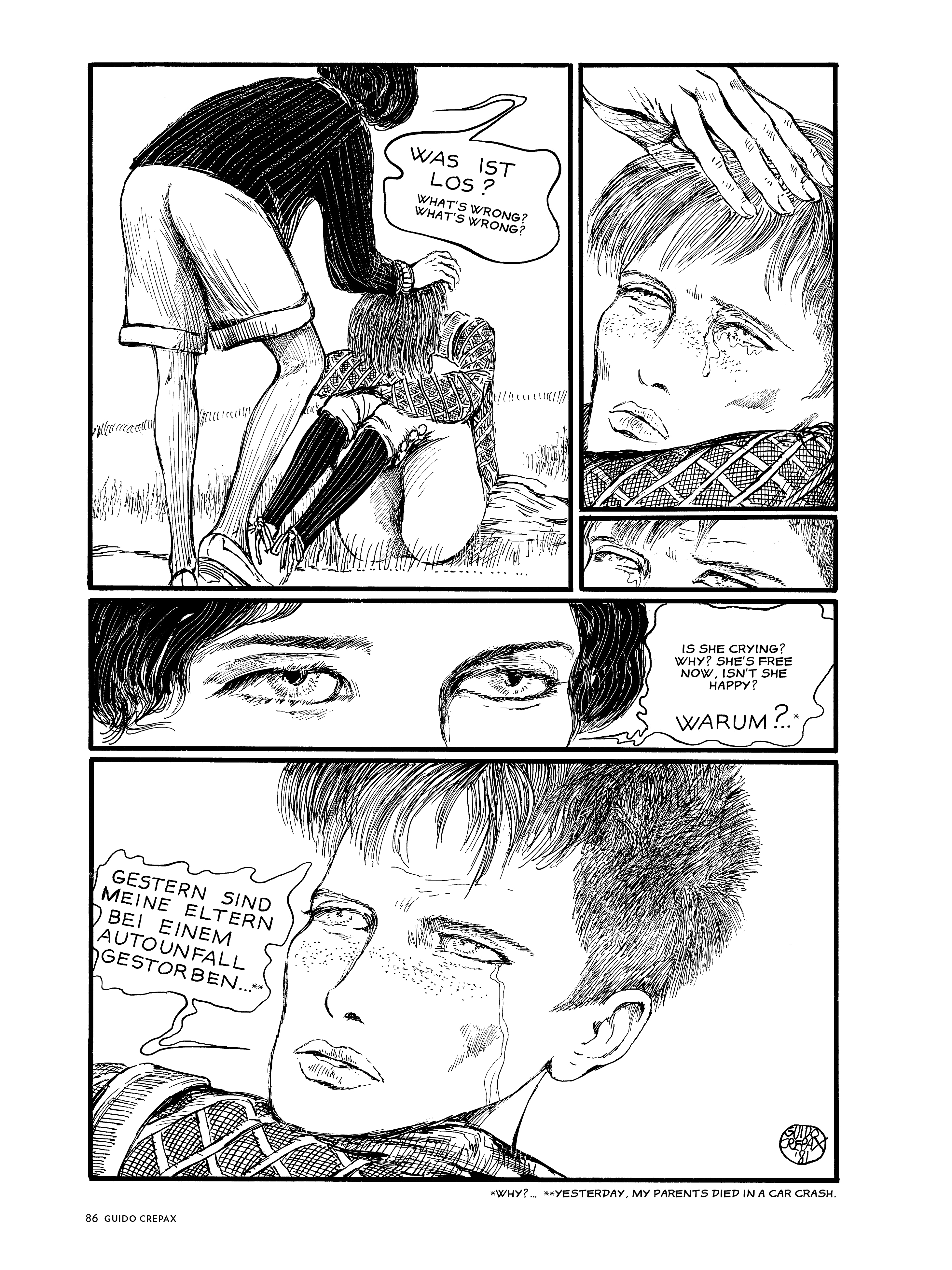 Read online The Complete Crepax comic -  Issue # TPB 6 (Part 1) - 96