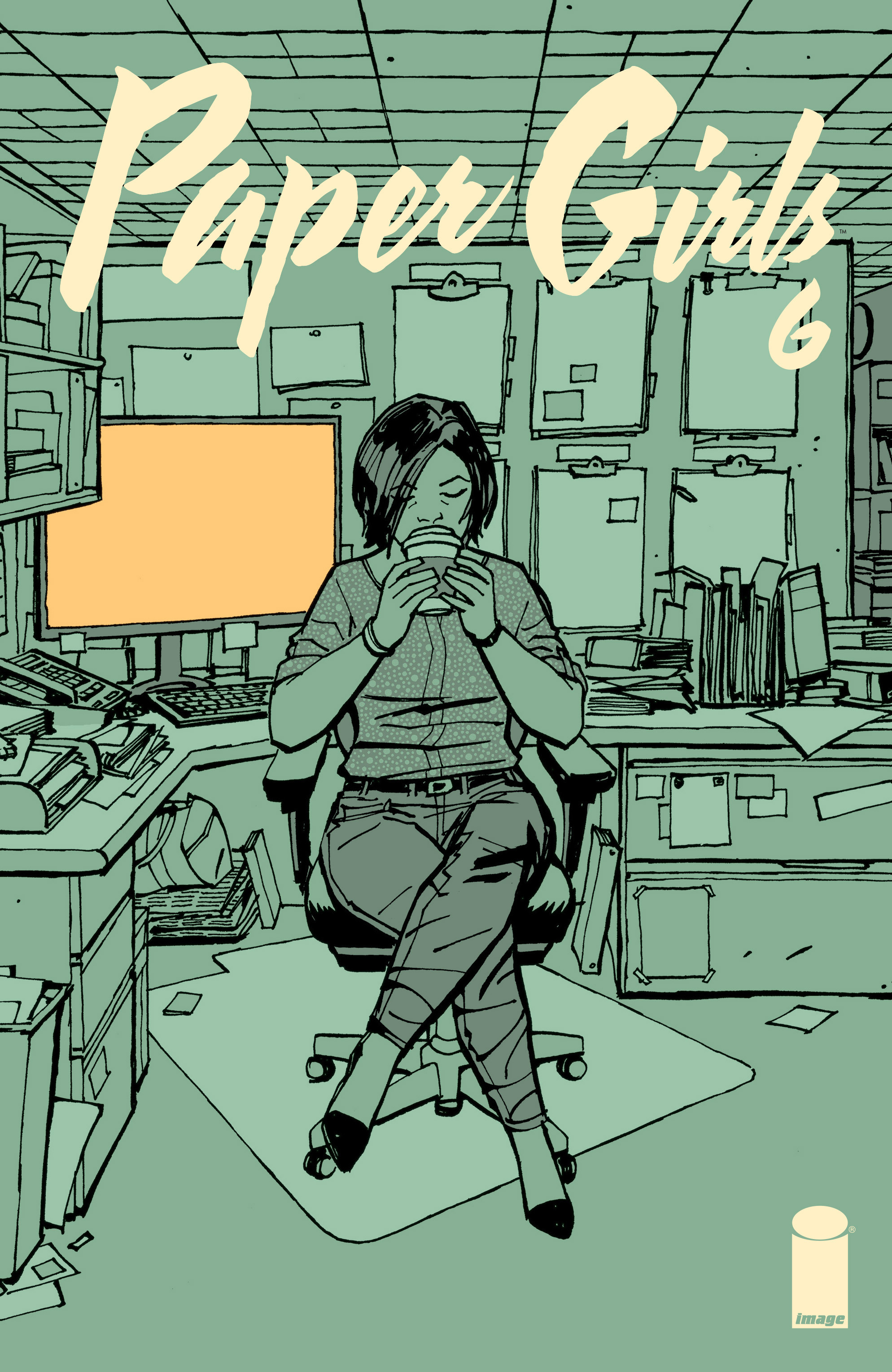 Read online Paper Girls comic -  Issue #6 - 1